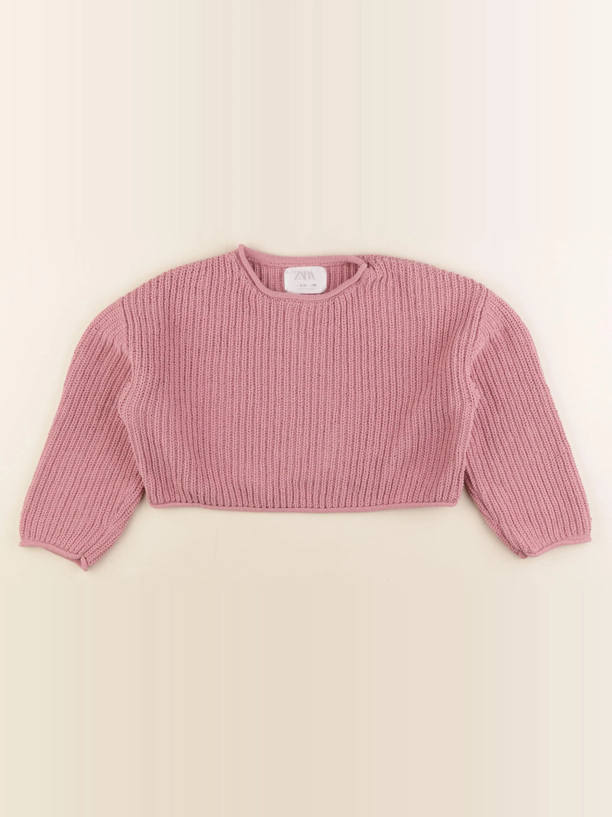 Zara - pull rose - 9/10 ans