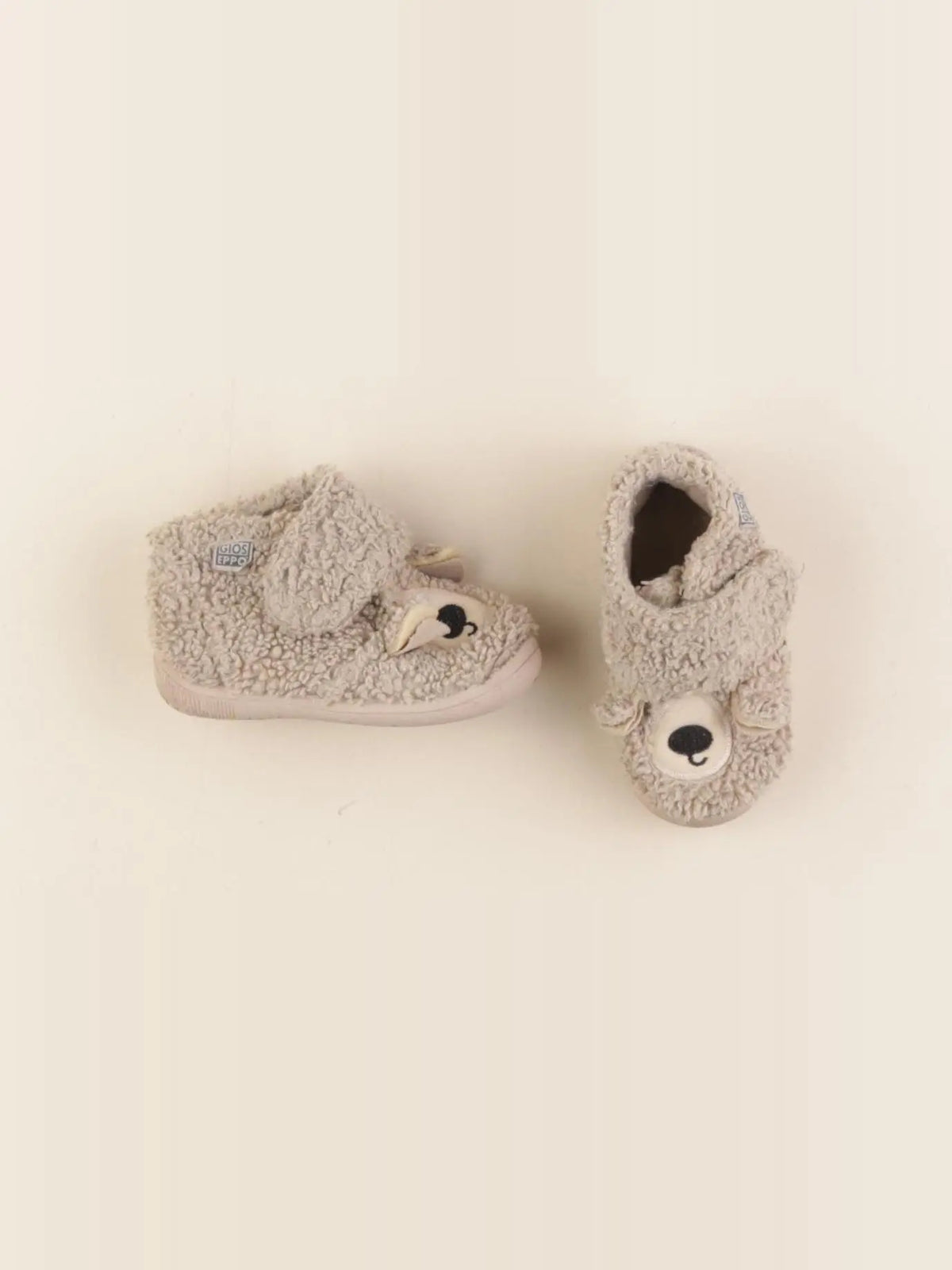 Gioseppo - tennis à scratch/ lacets beige - pointure 20