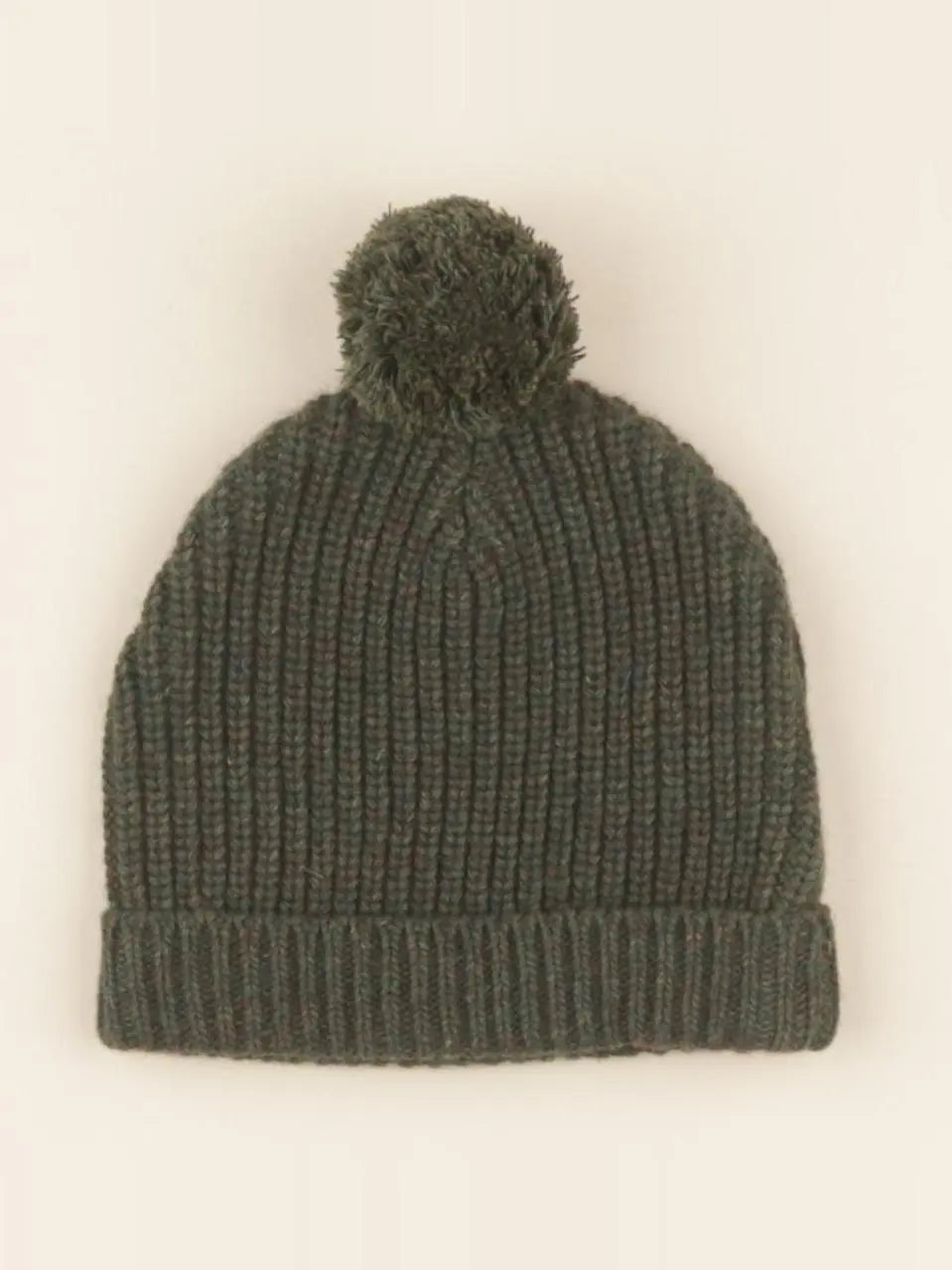 Bonnet Basile tricot kaki