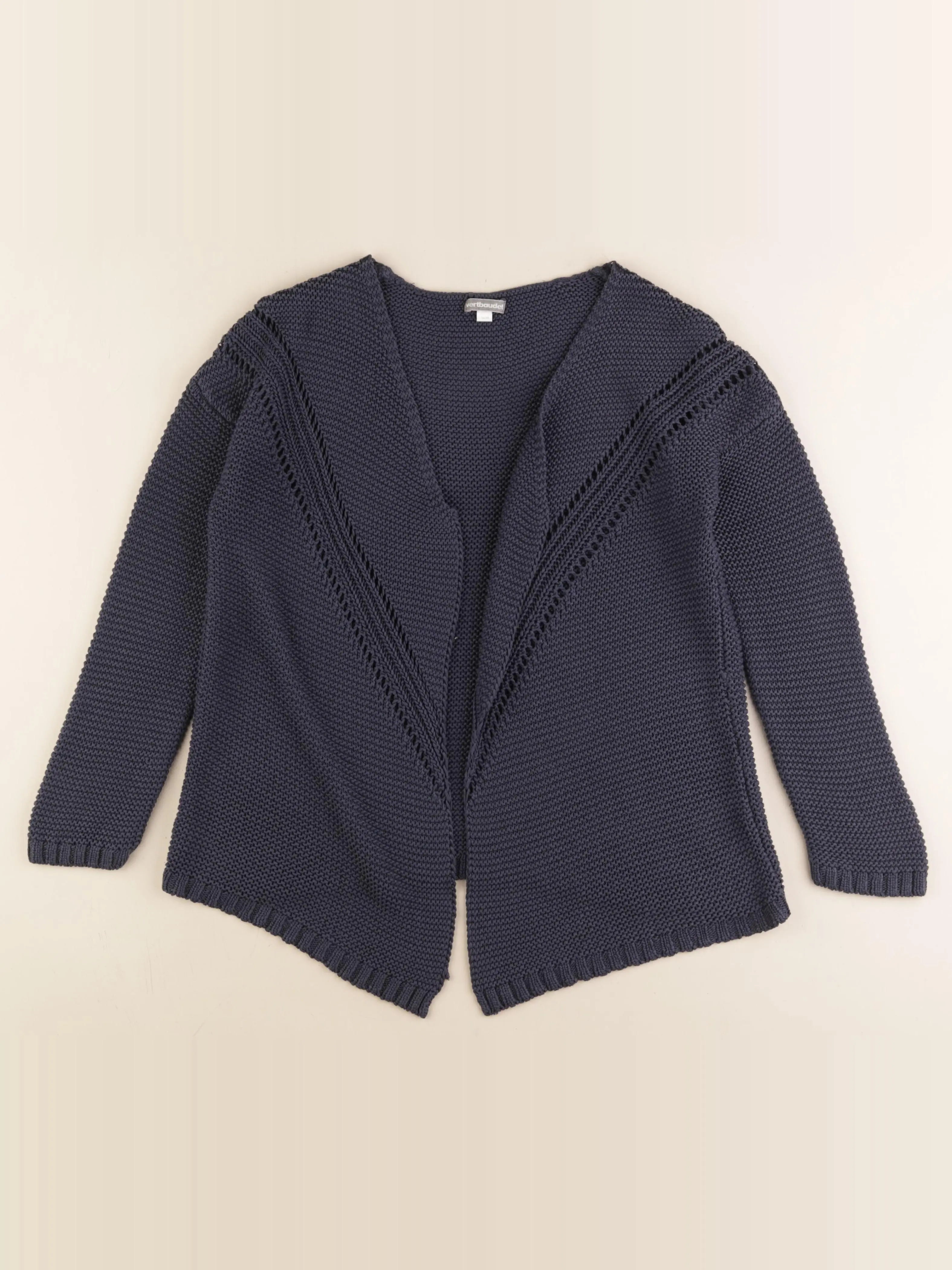 Vertbaudet - gilet allaitement, grossesse bleu - 34 à 36