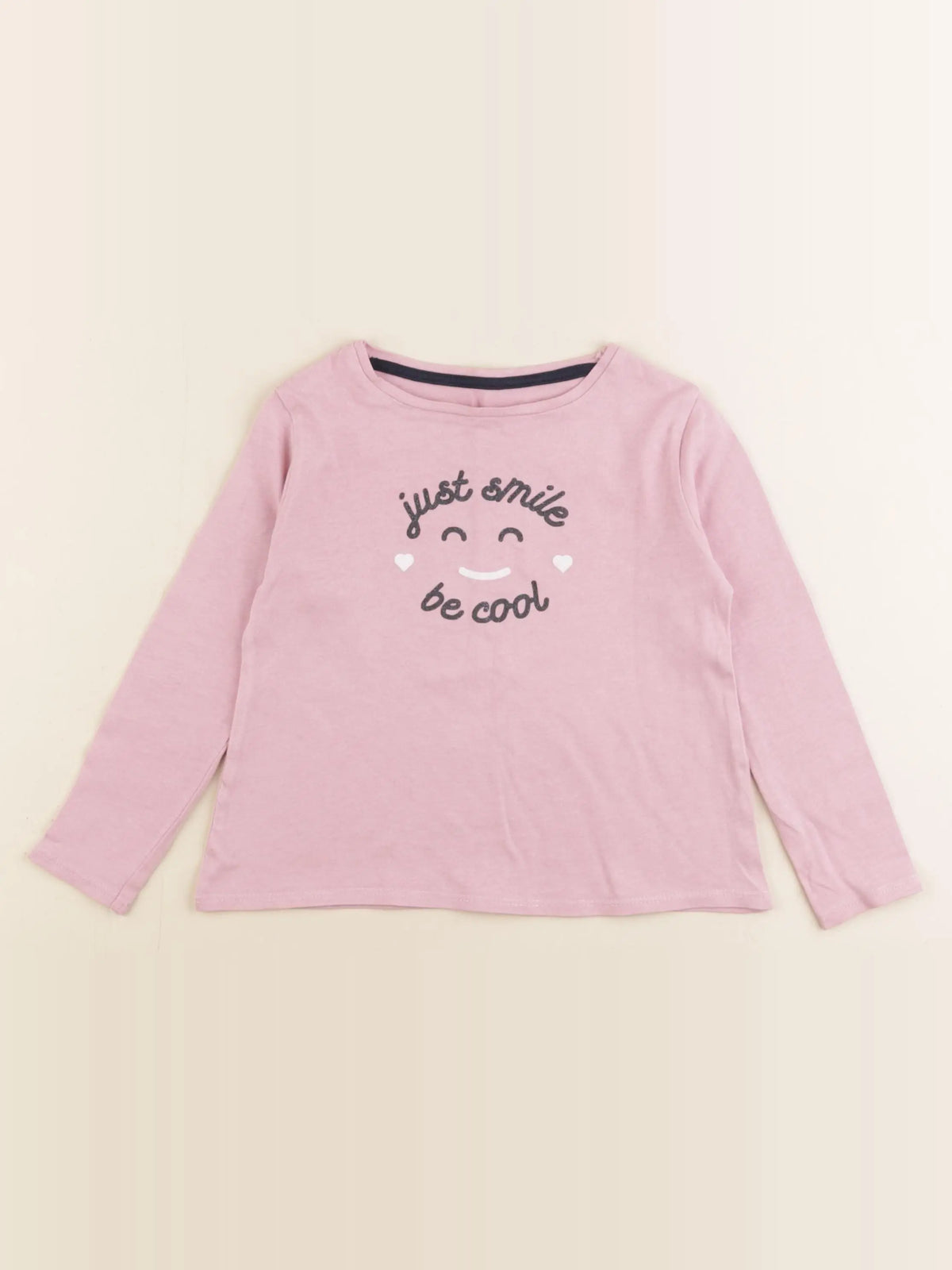 Vertbaudet - tee-shirt violet - 4 ans