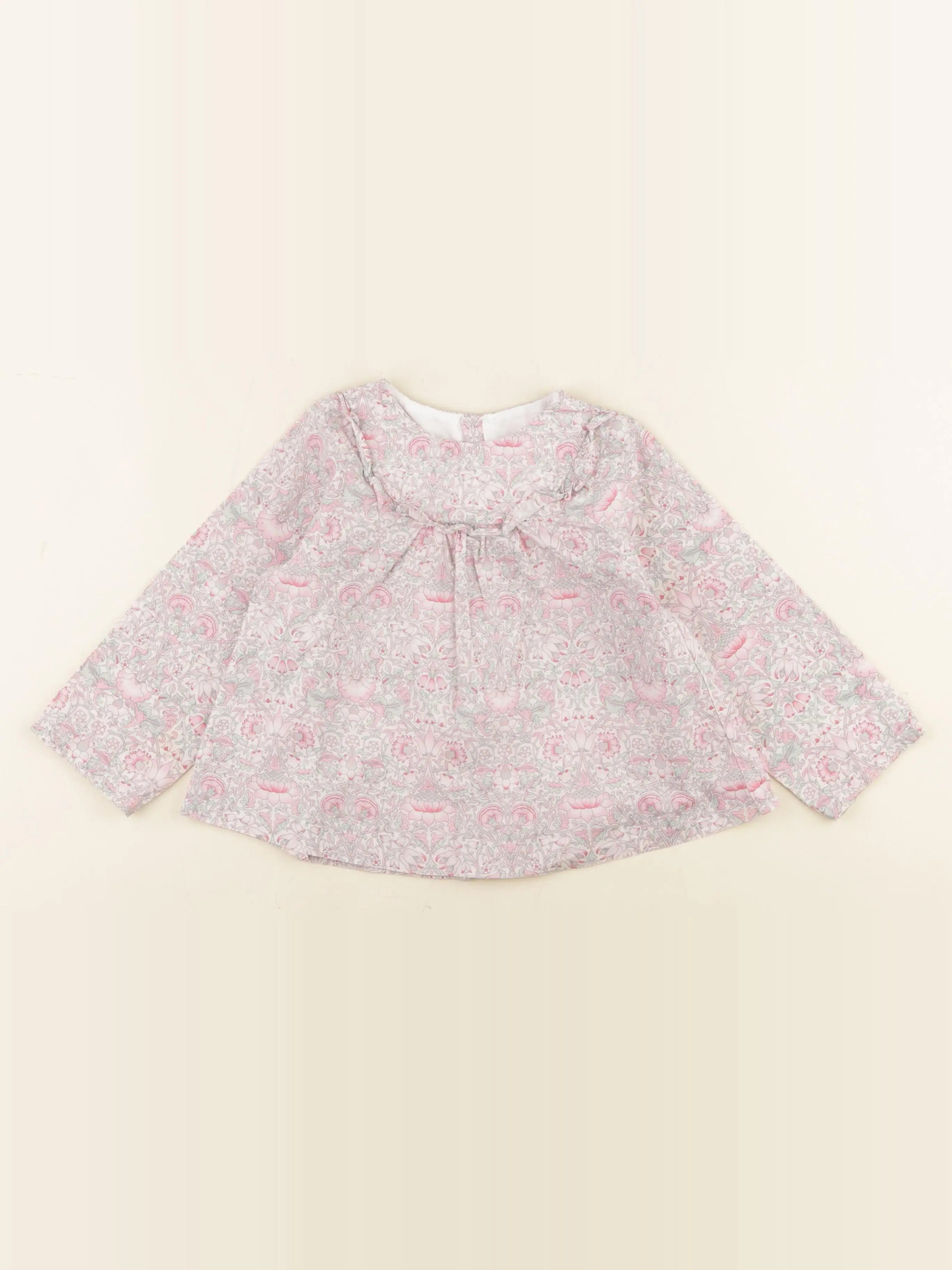 Jacadi - blouse liberty multicolore - 36 mois