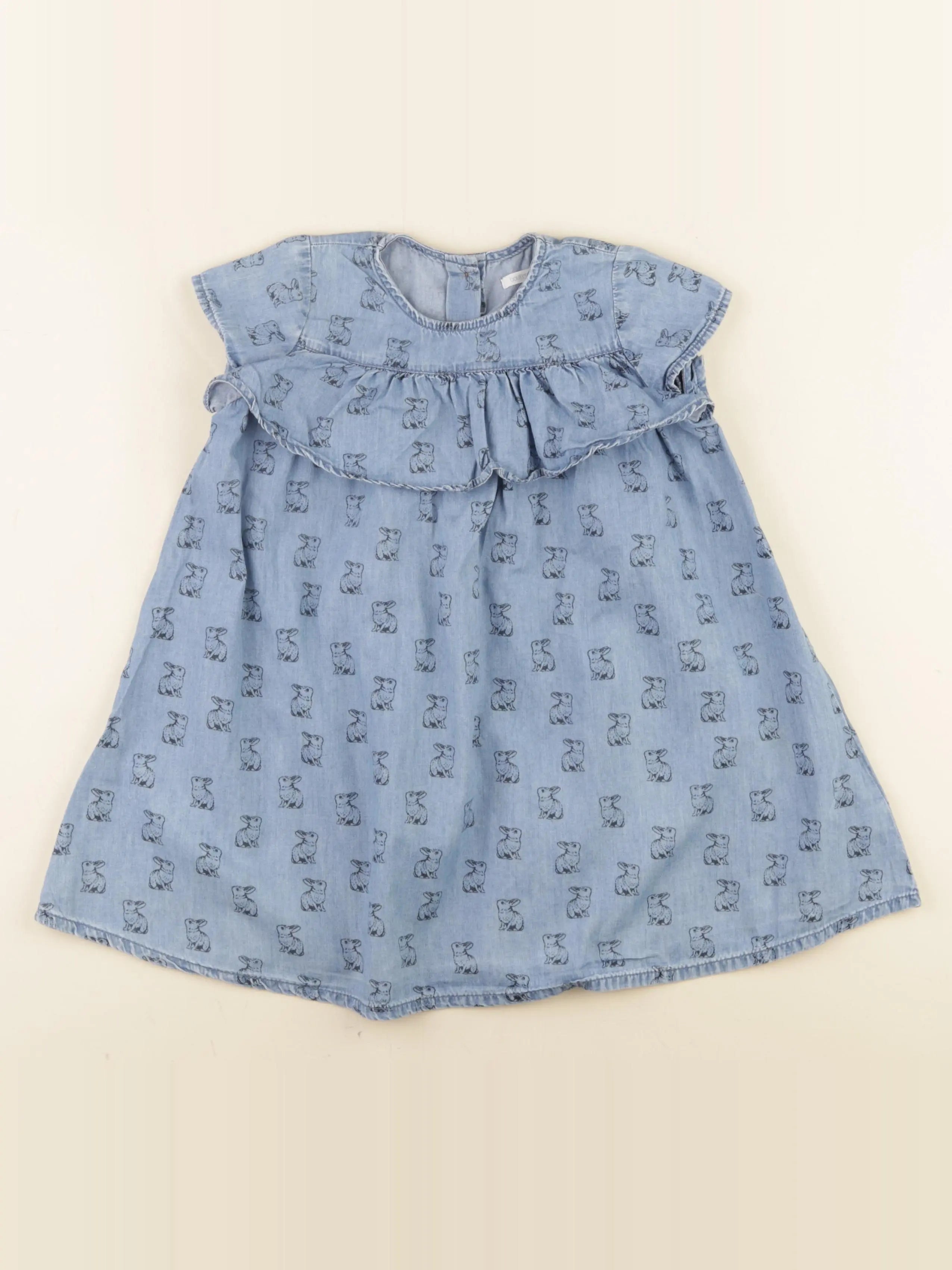 Boutchou - robe bleu - 36 mois
