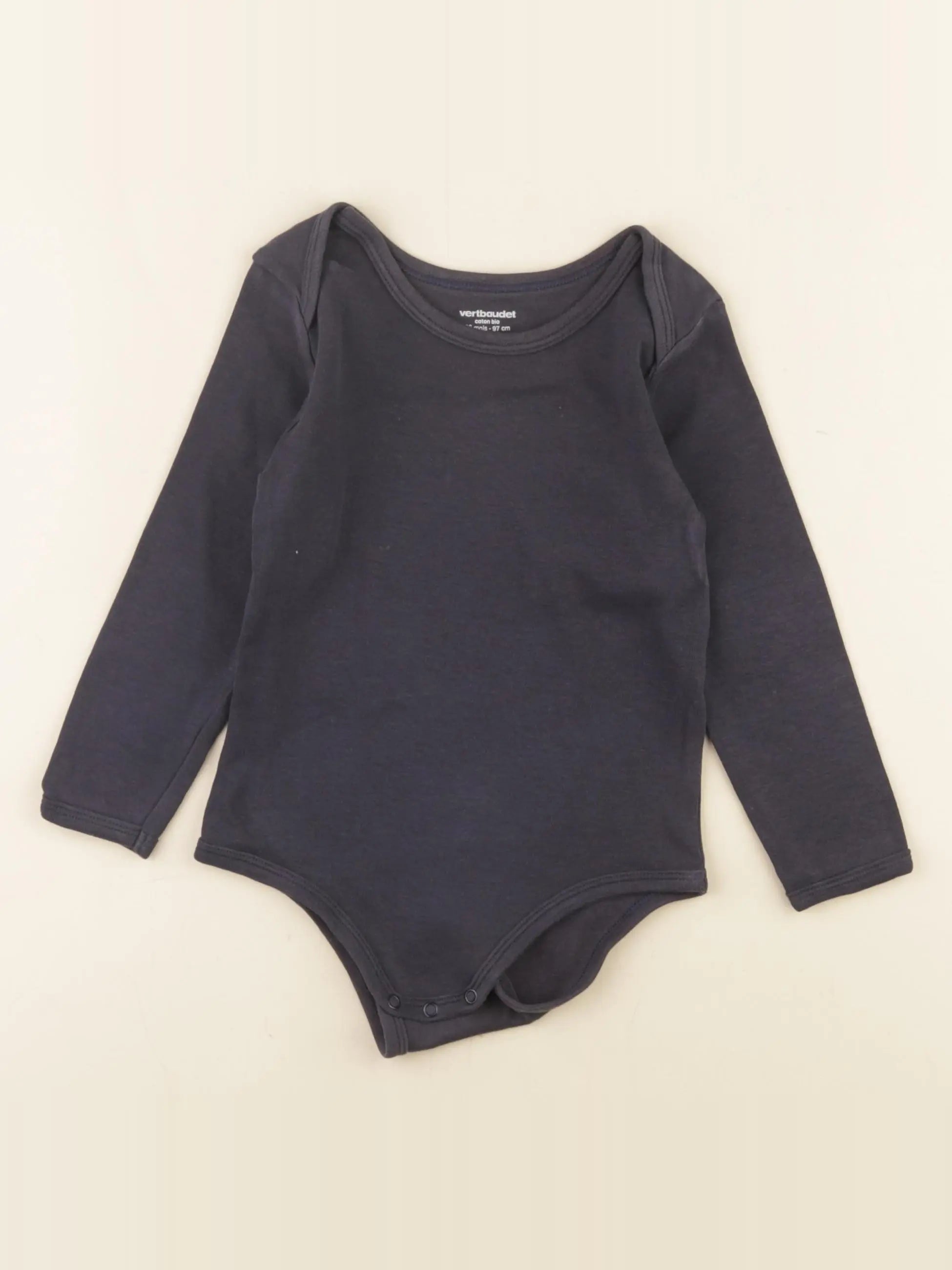 Vertbaudet - body bleu - 36 mois