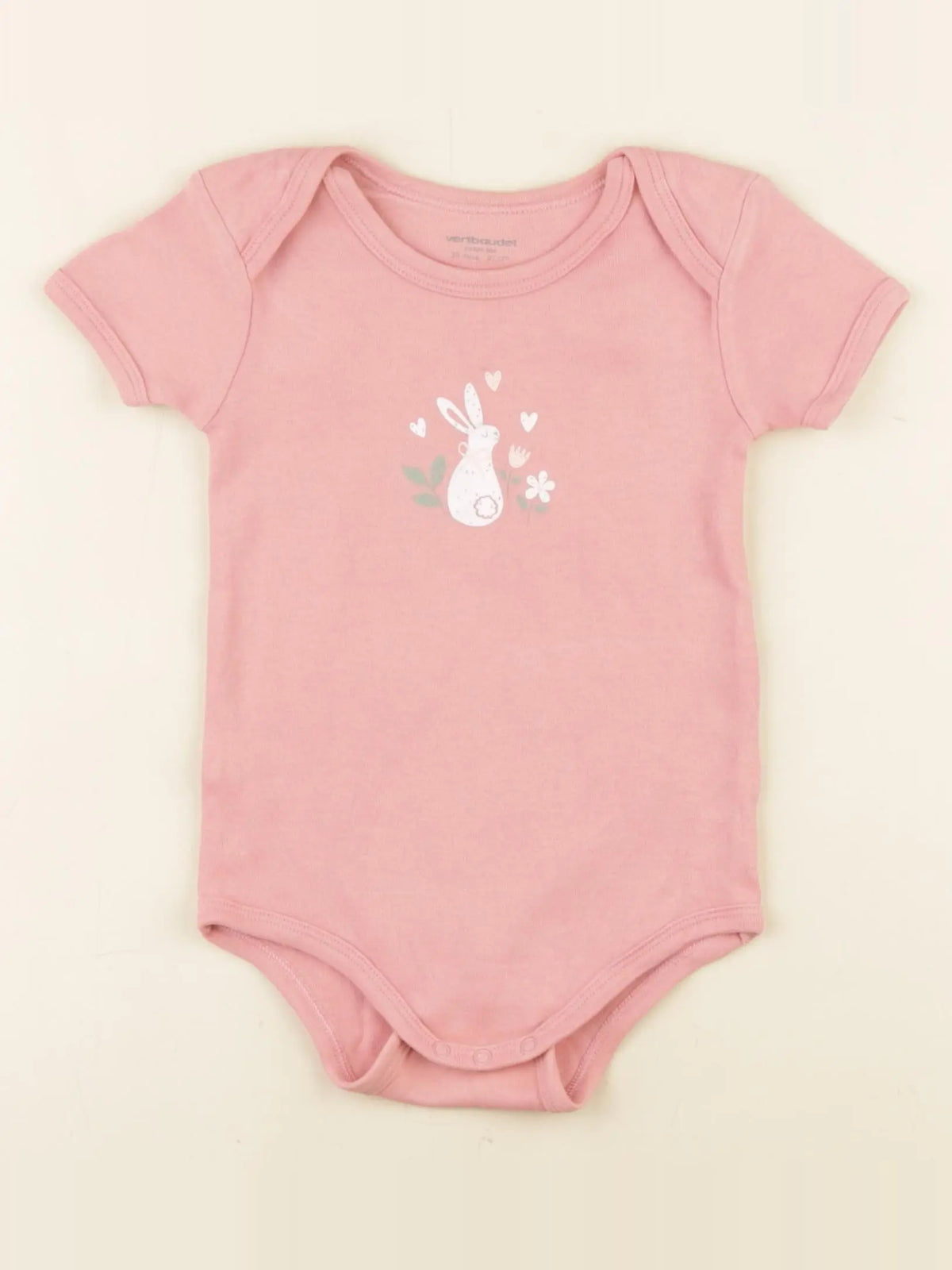 Vertbaudet - body rose - 36 mois