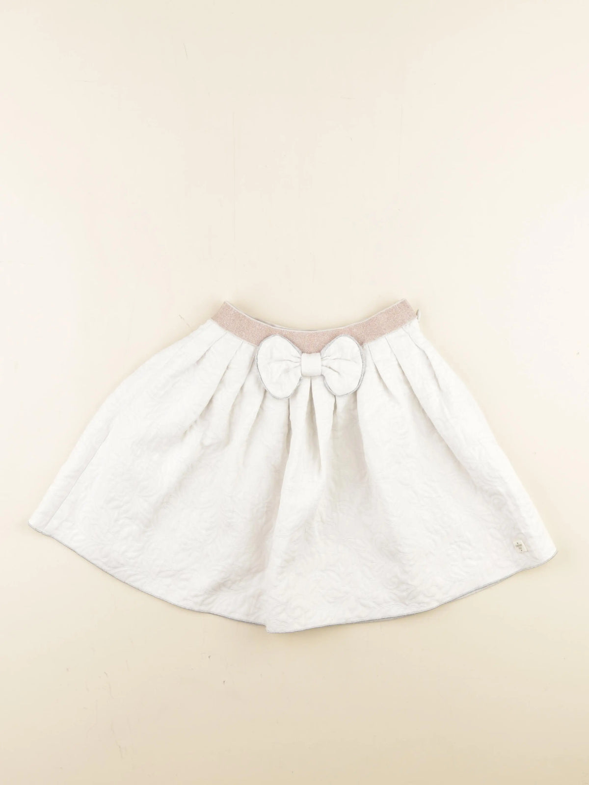 Carrément Beau - jupe blanc - 6 ans