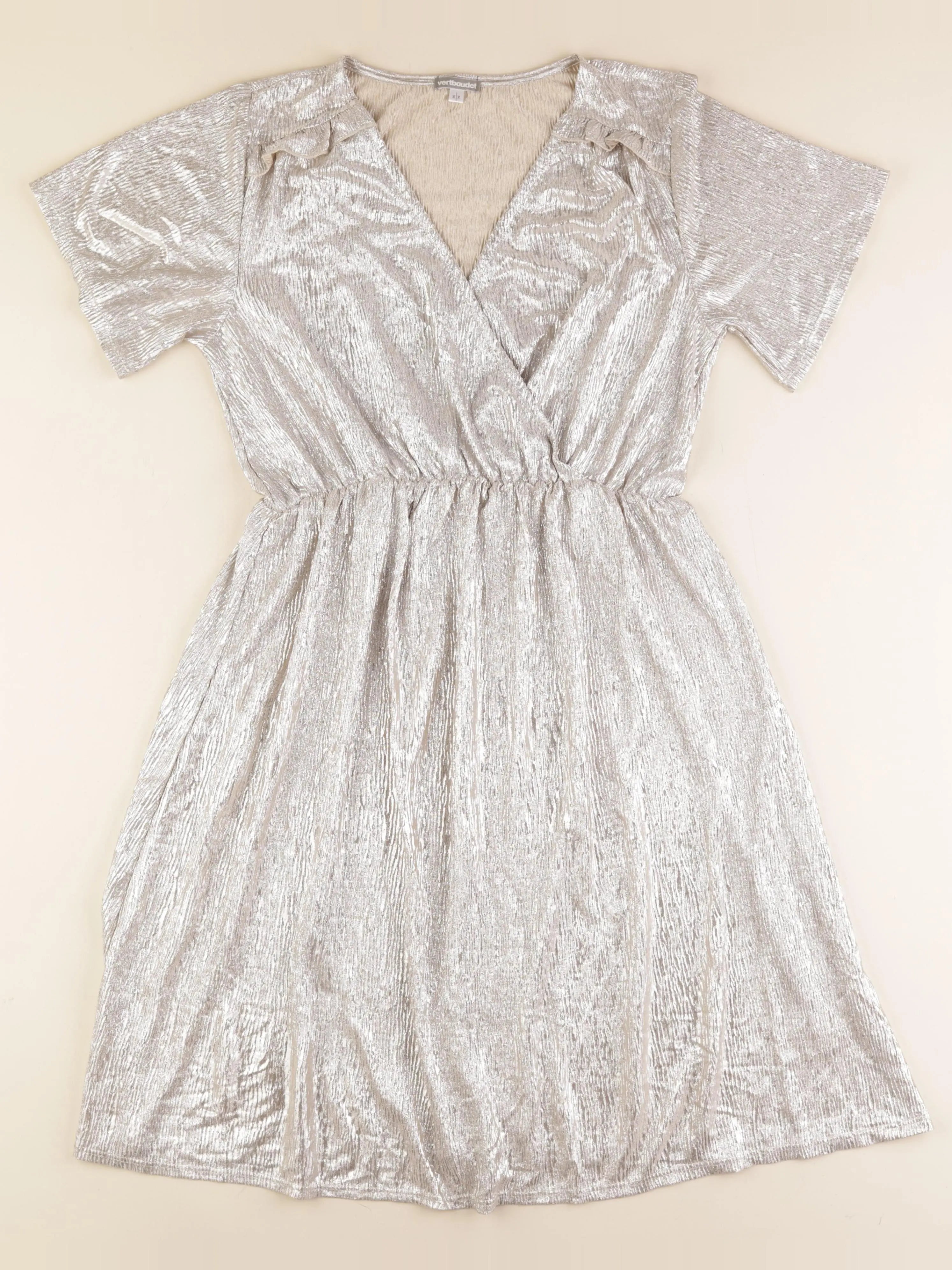 Vertbaudet - robe grossesse or - 34 à 36