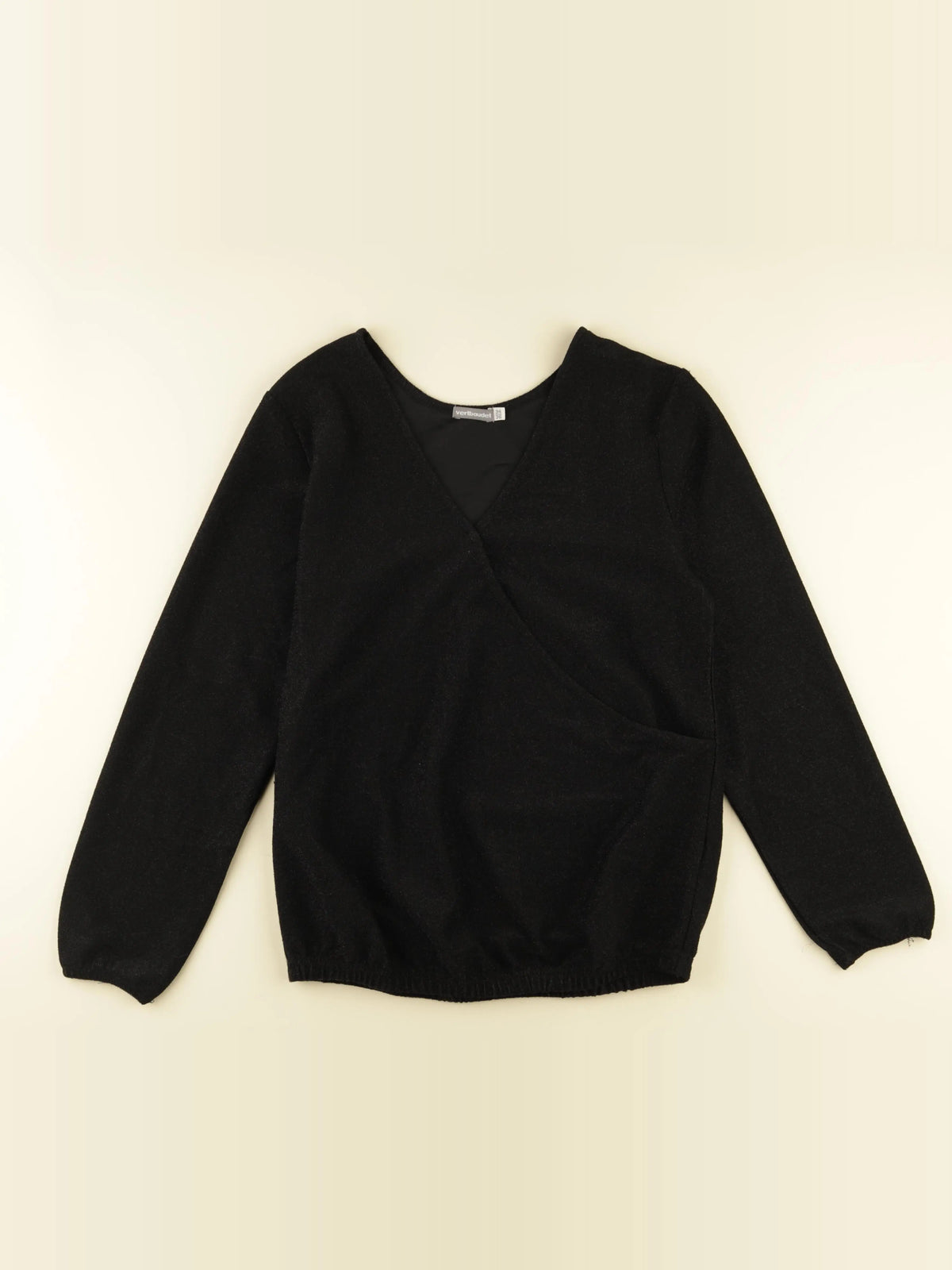 Vertbaudet - blouse allaitement noir, or - 34 à 36