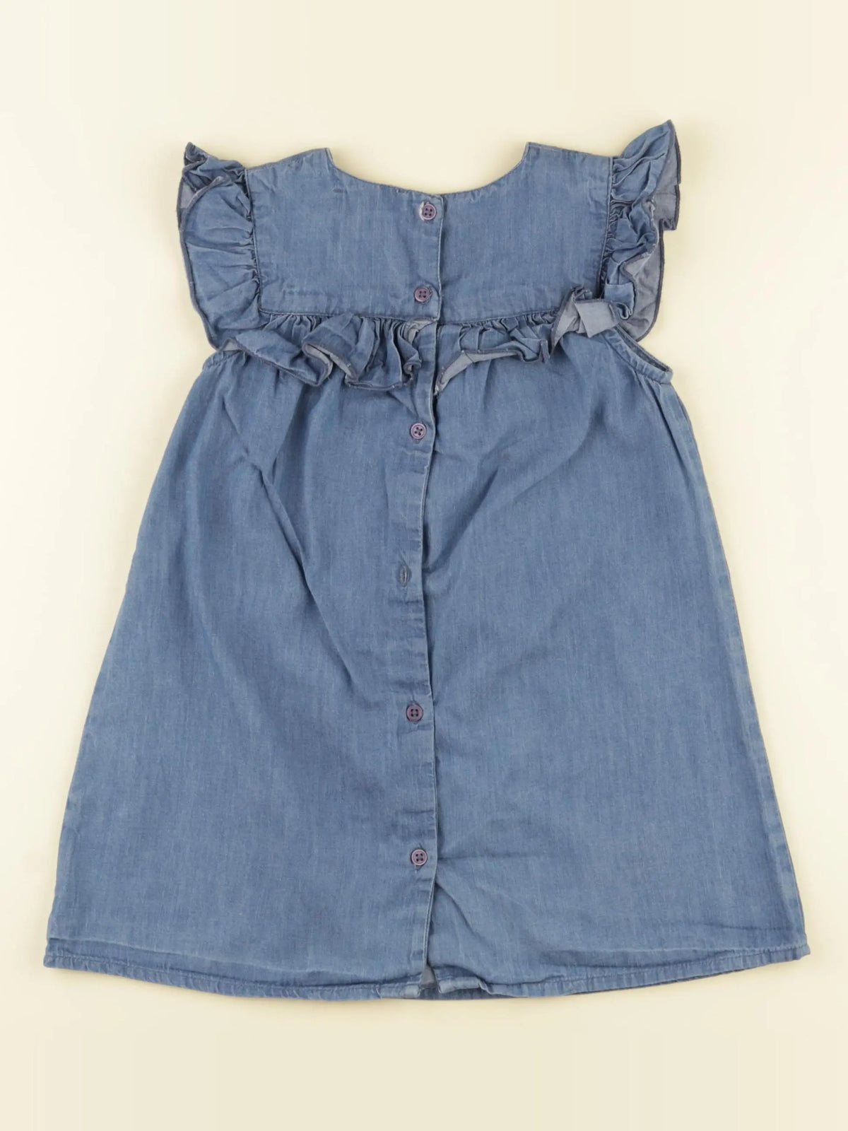 Cyrillus - robe bleu - 24 mois