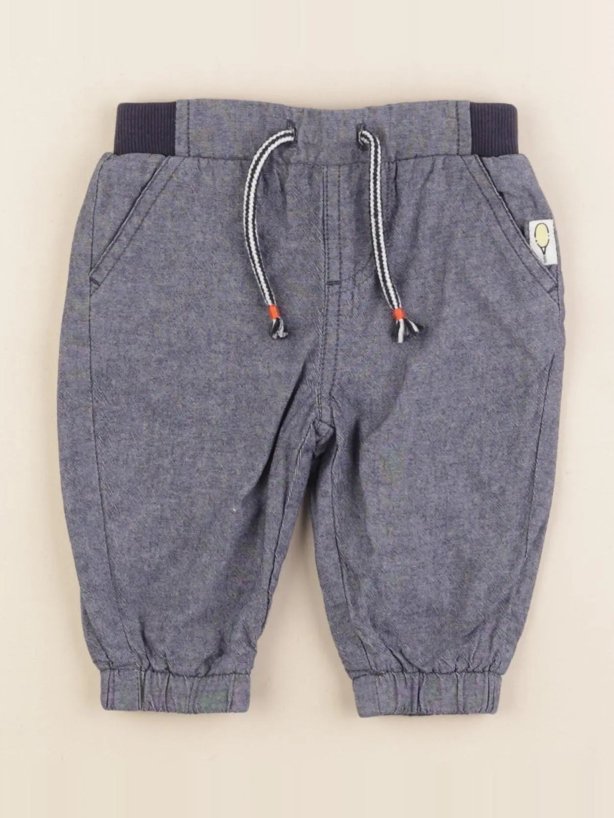 Cadet Rousselle - pantalon bleu - 6 mois