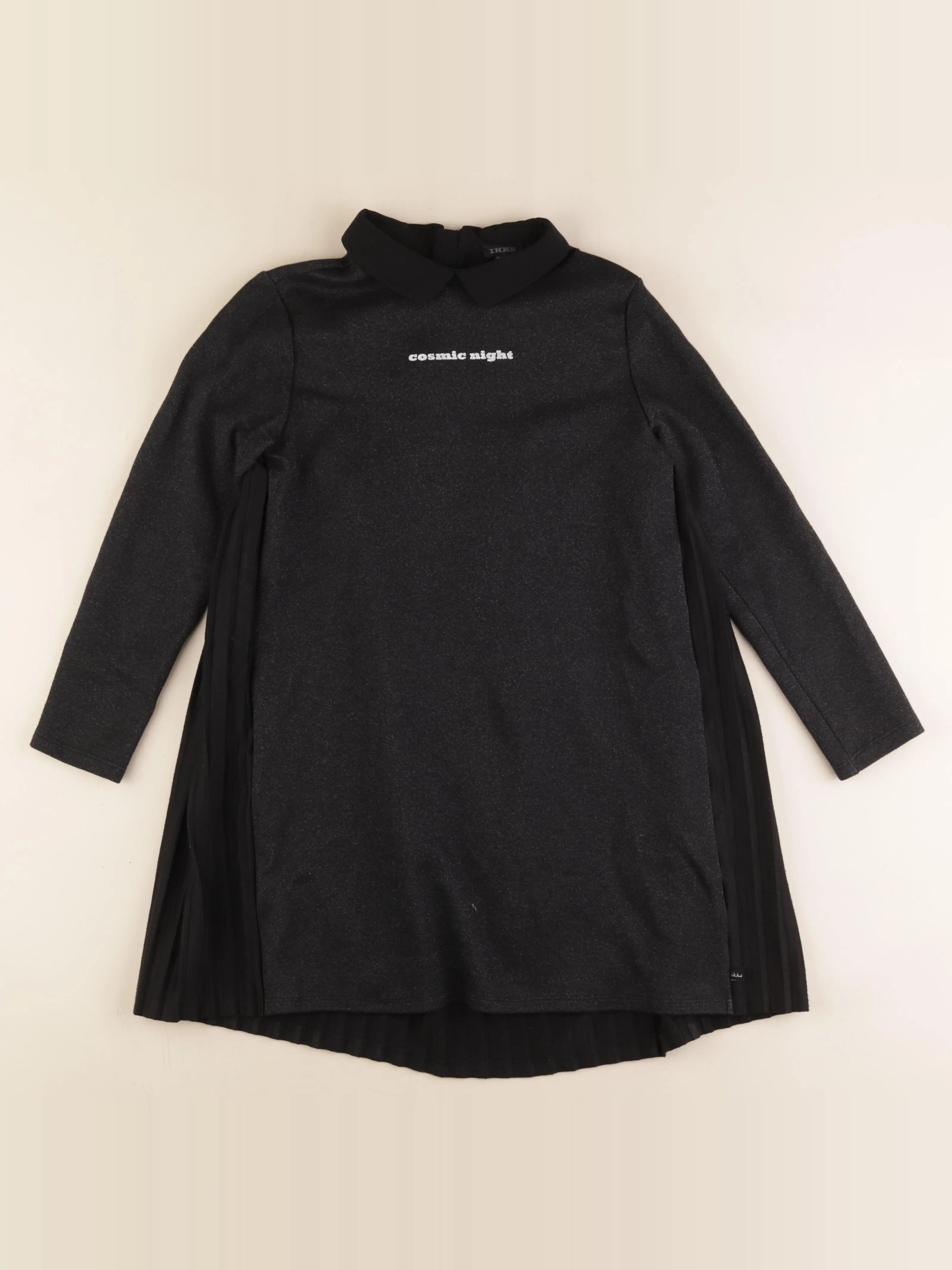 IKKS - robe noir - 10 ans