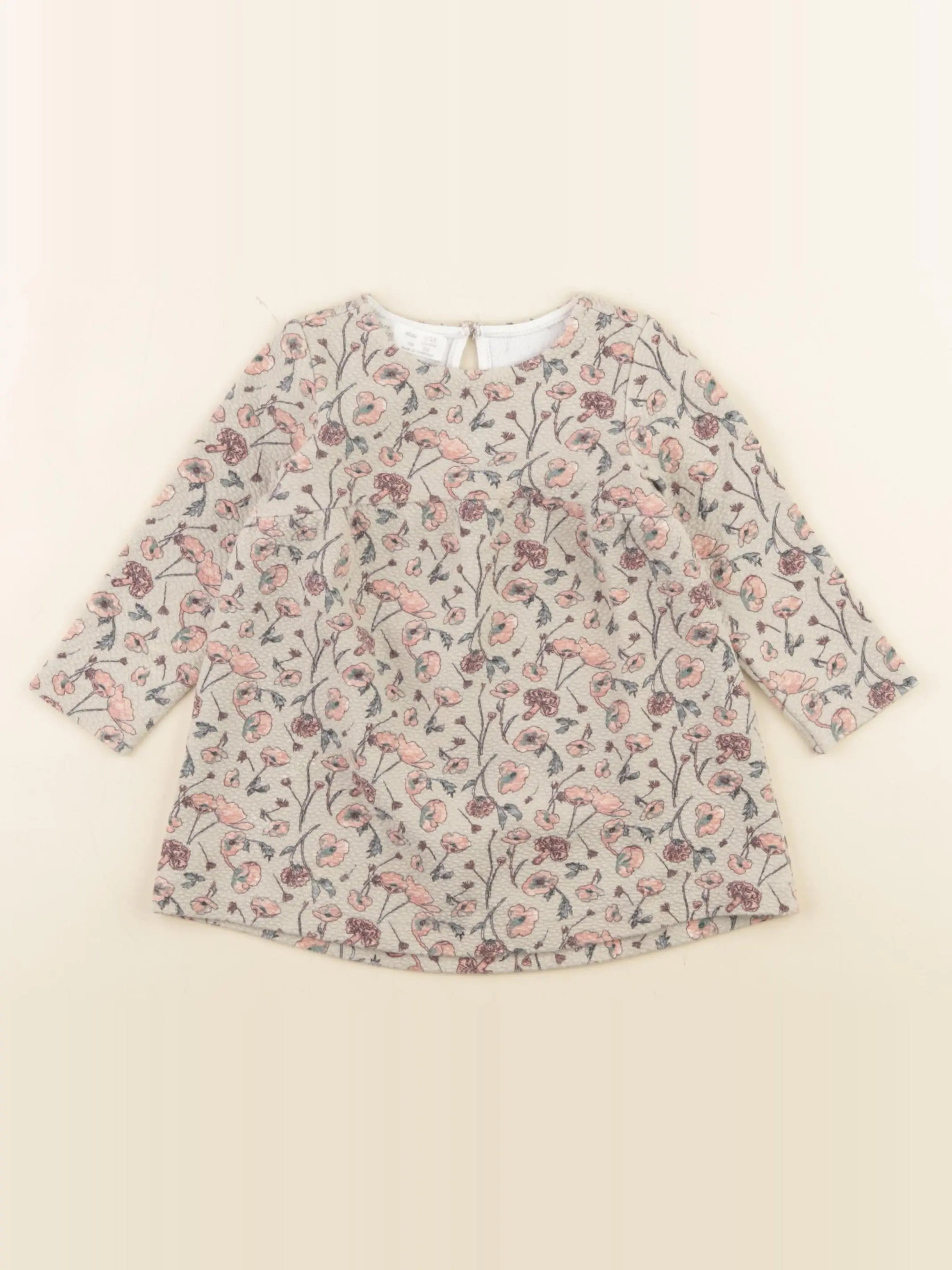 Zara - robe multicolore - 9/12 mois