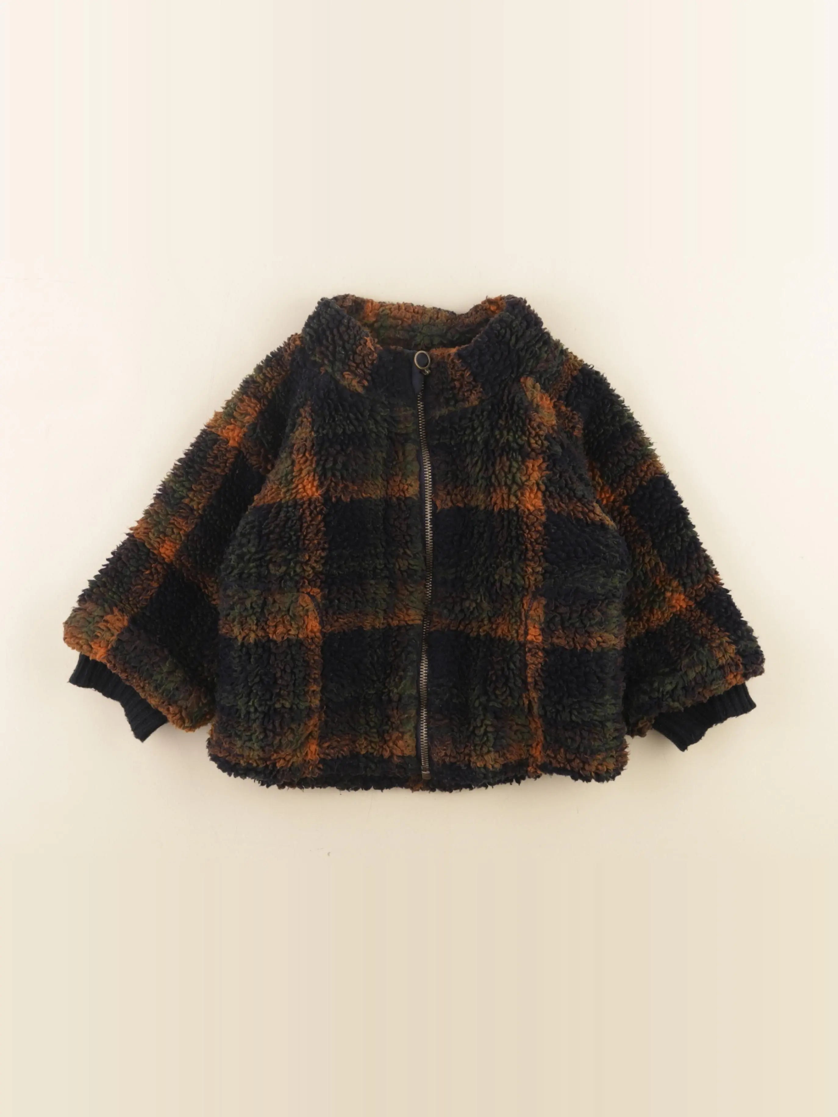 1+ In the family - veste marron, bleu - 24 mois