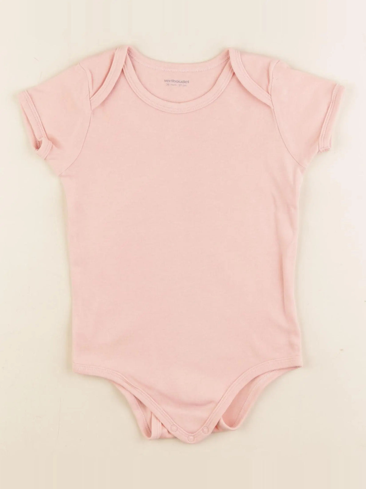 Vertbaudet - body rose - 36 mois