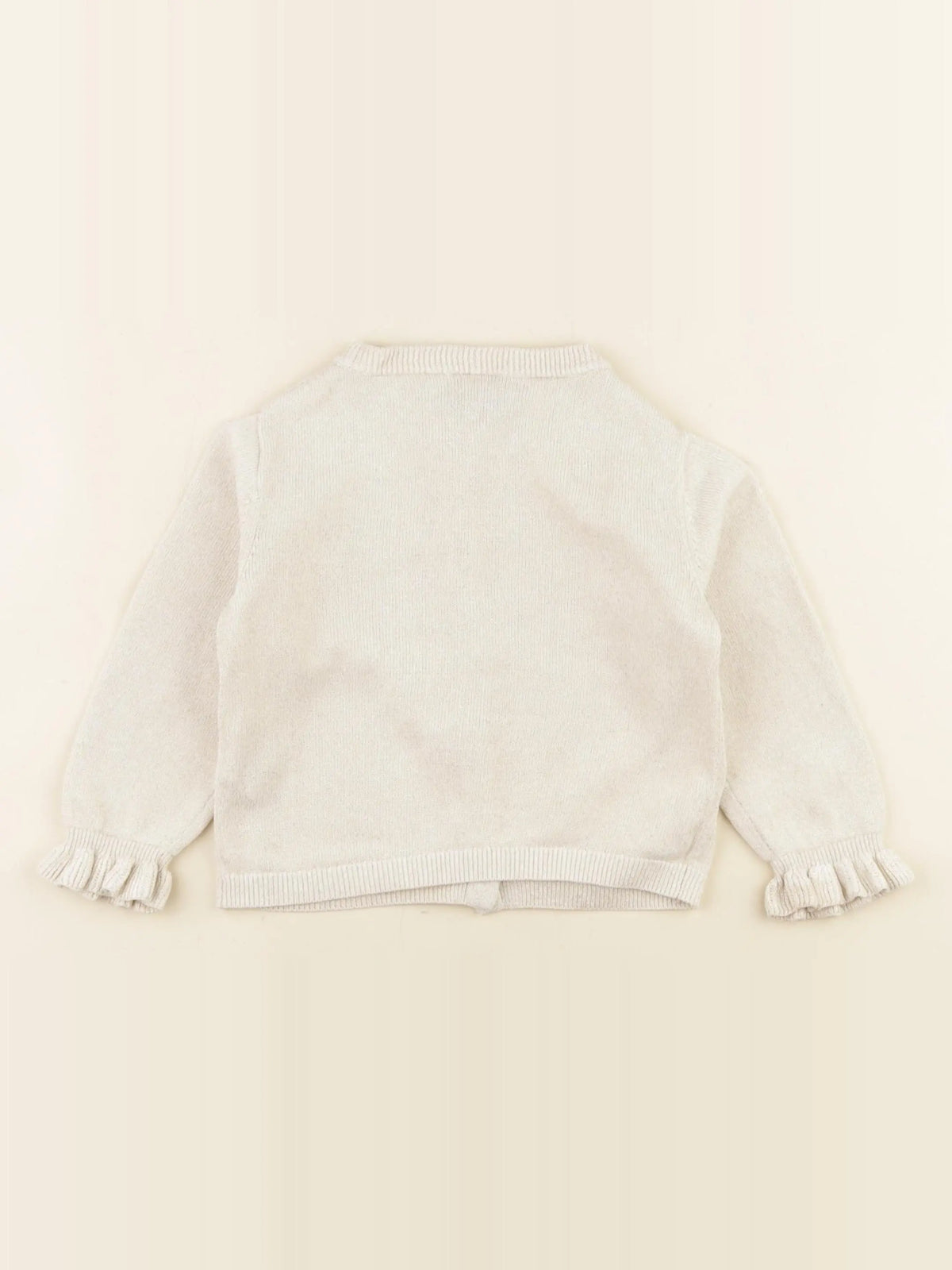 Tape à l'oeil - gilet beige, or - 24 mois