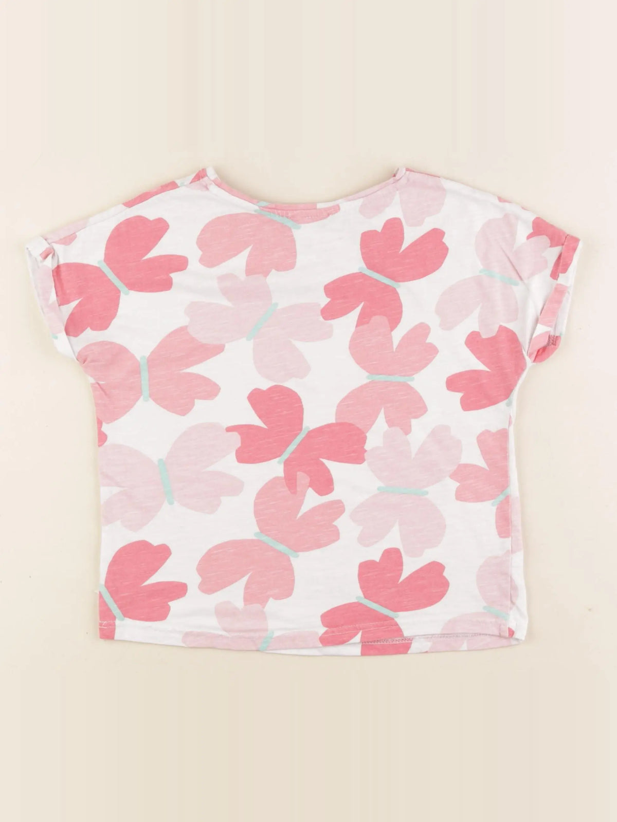 Okaidi - tee-shirt rose - 6 ans