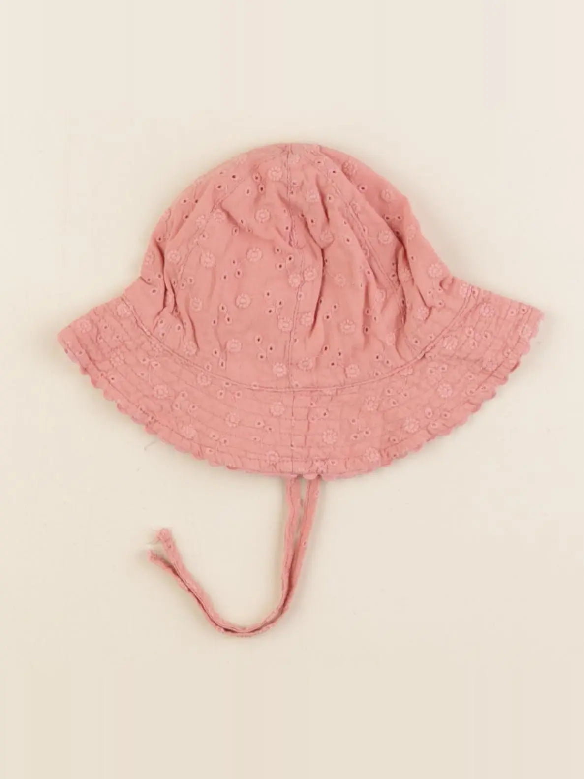 Vertbaudet - chapeau rose - 3/6 mois