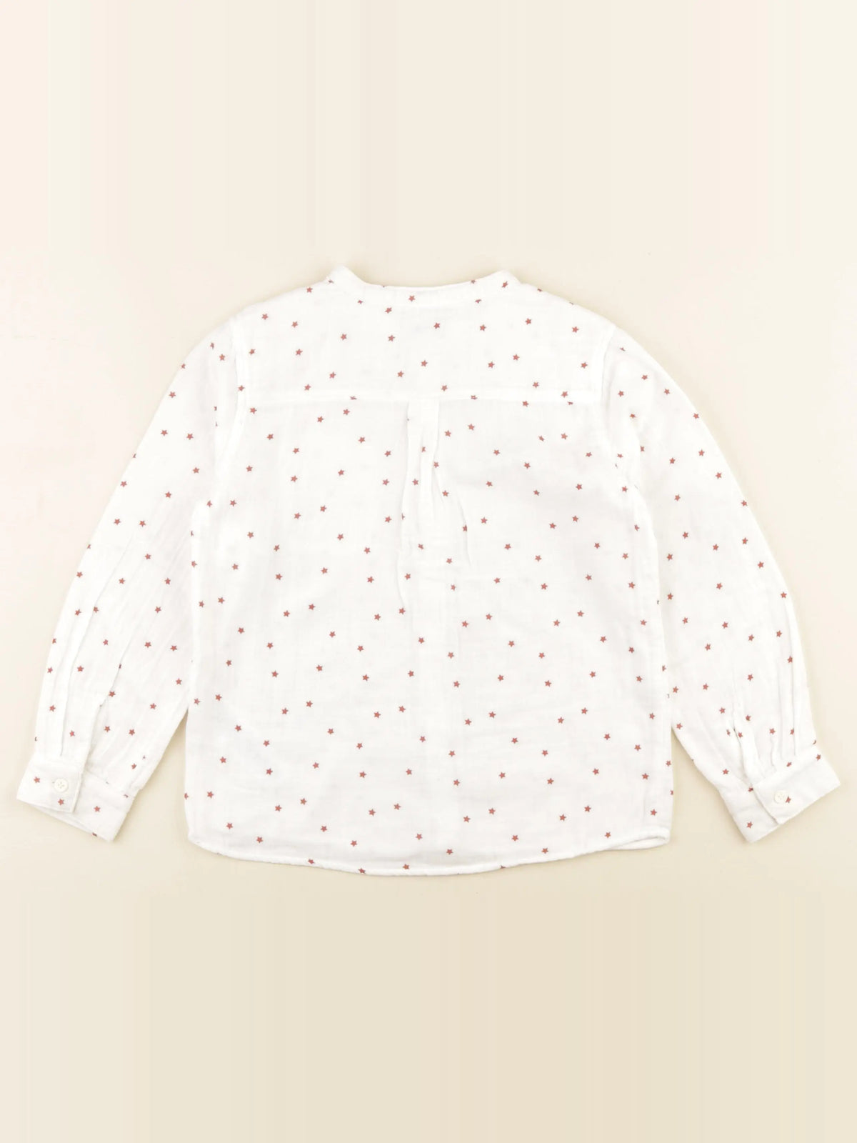 Petit Bateau - chemise blanc - 6 ans