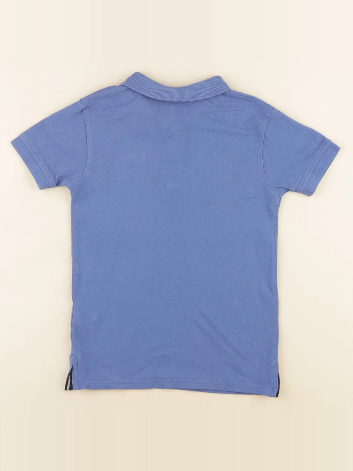 Vertbaudet - polo bleu - 6 ans