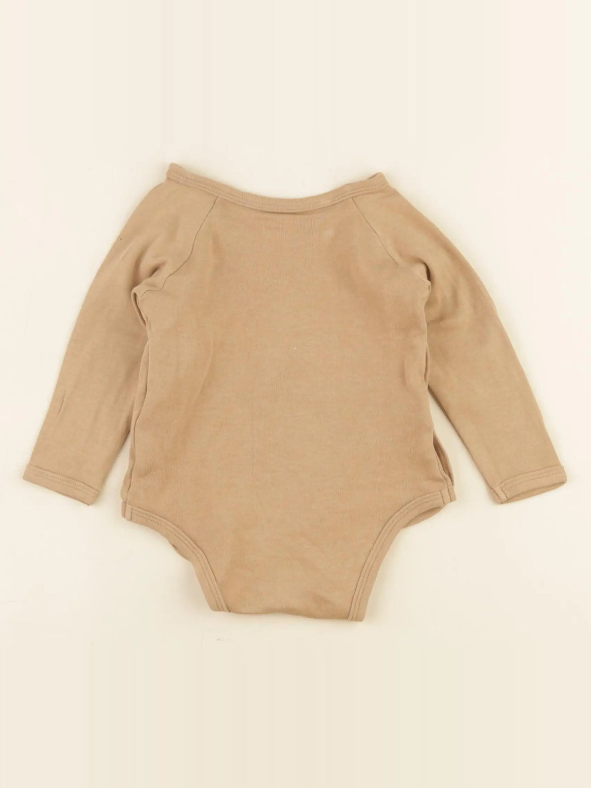 Vertbaudet - body beige - 6 mois