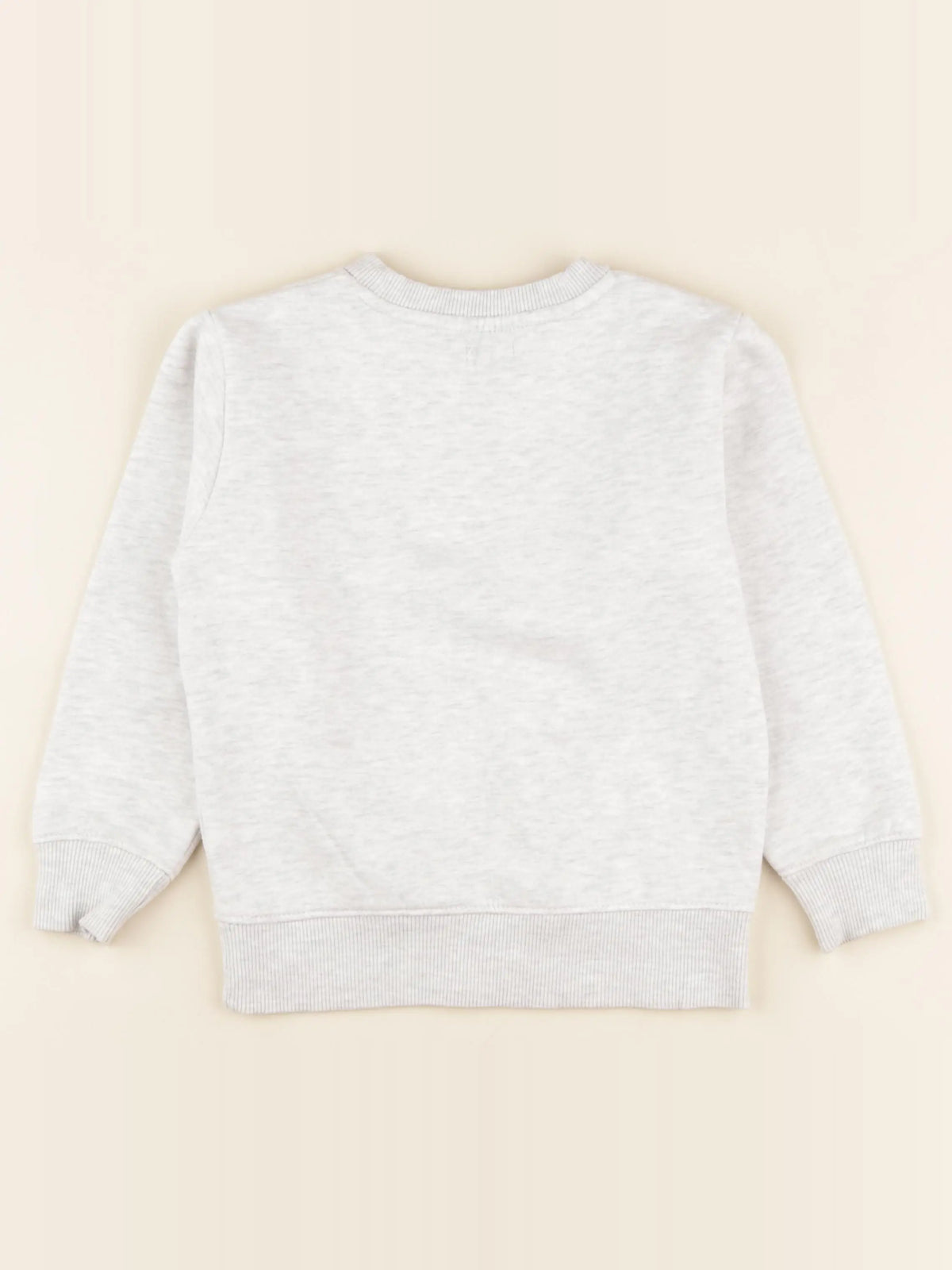 Vertbaudet - sweat gris - 6 ans