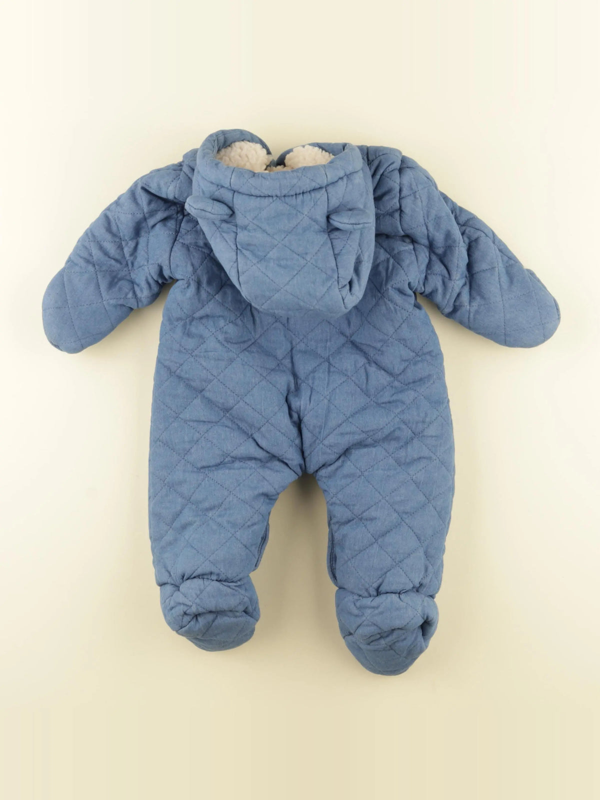 Vertbaudet - combi-pilote bleu - 6 mois