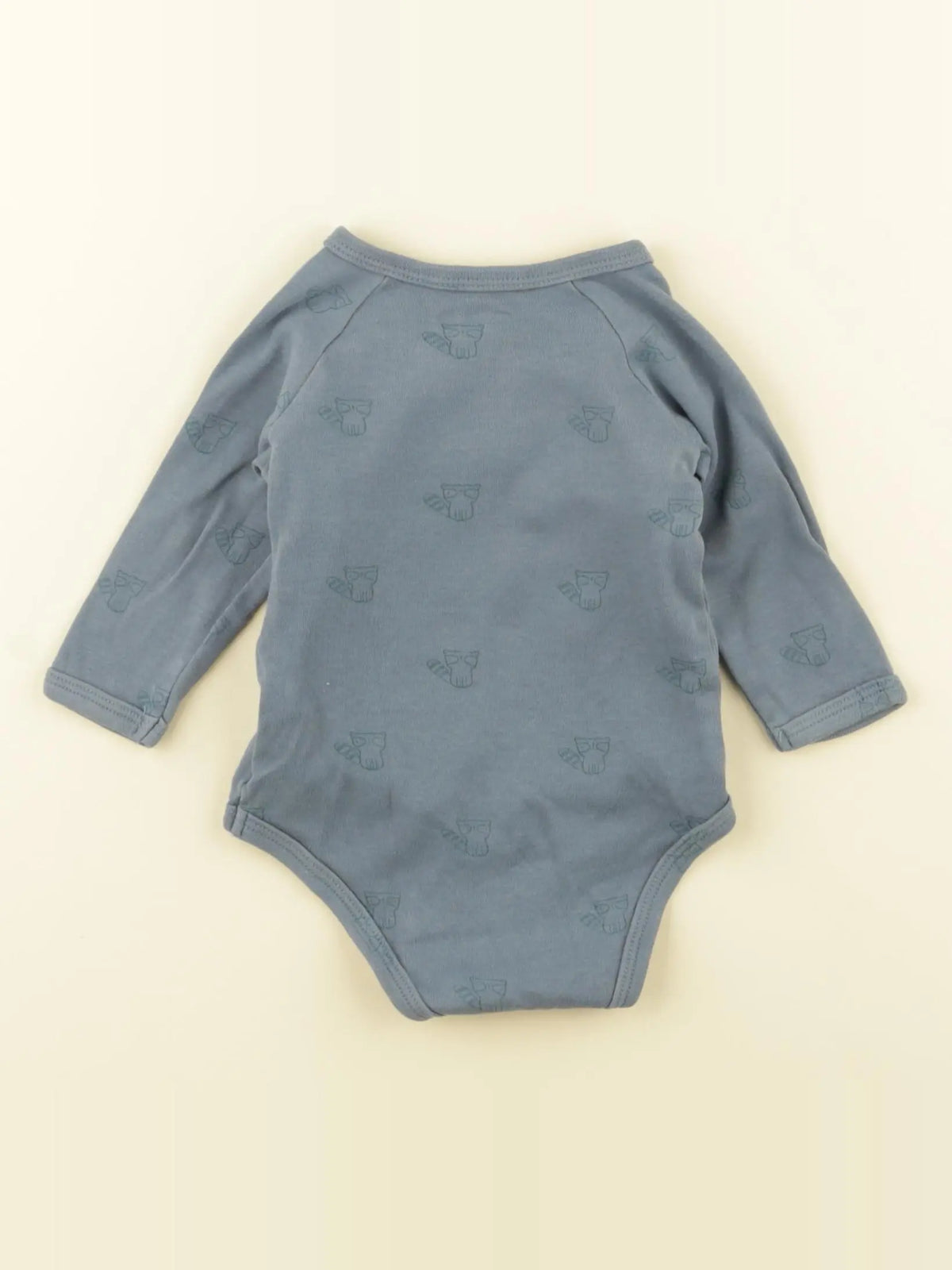 Vertbaudet - body bleu - 6 mois