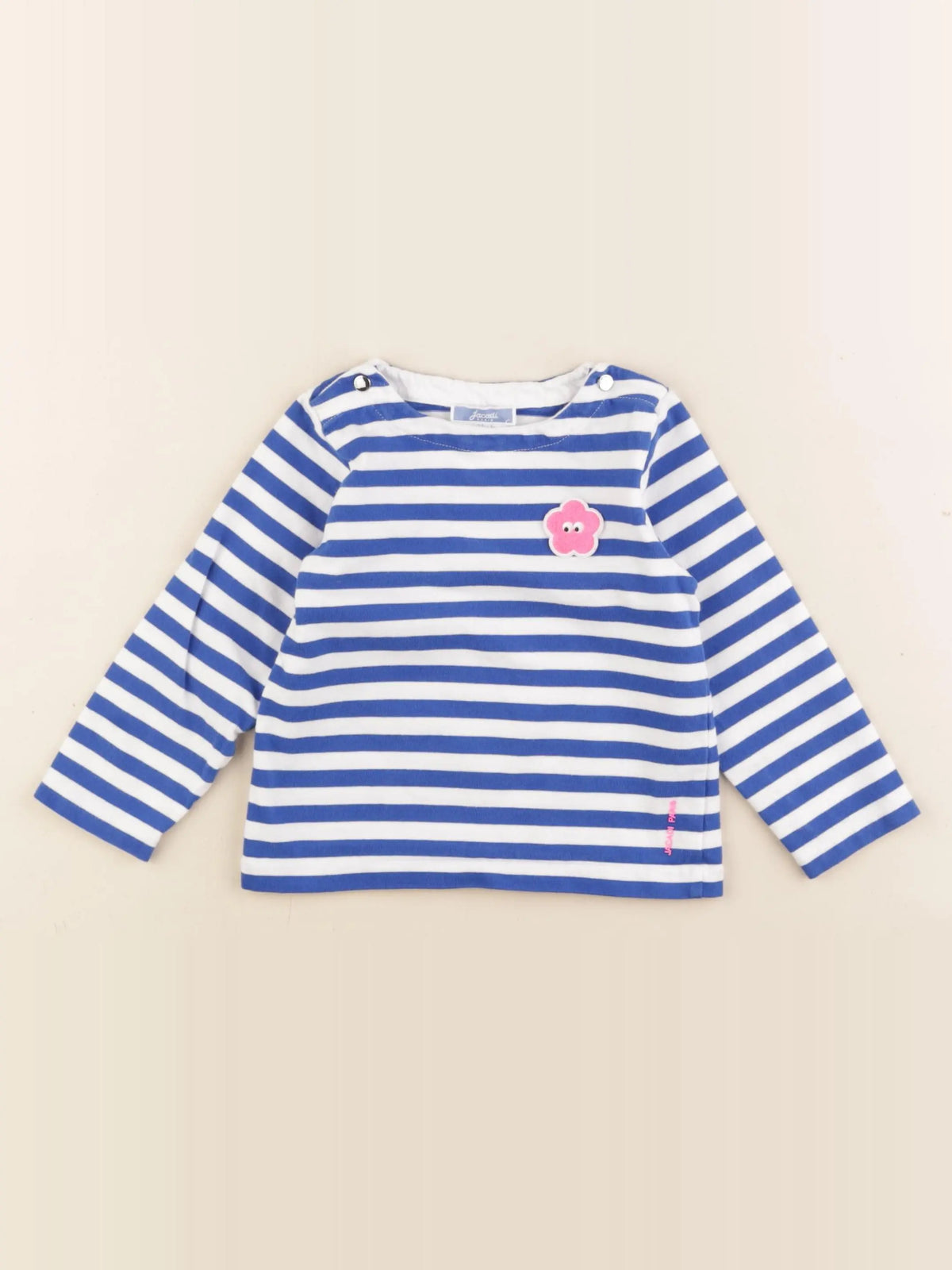 Jacadi - tee-shirt bleu - 24 mois