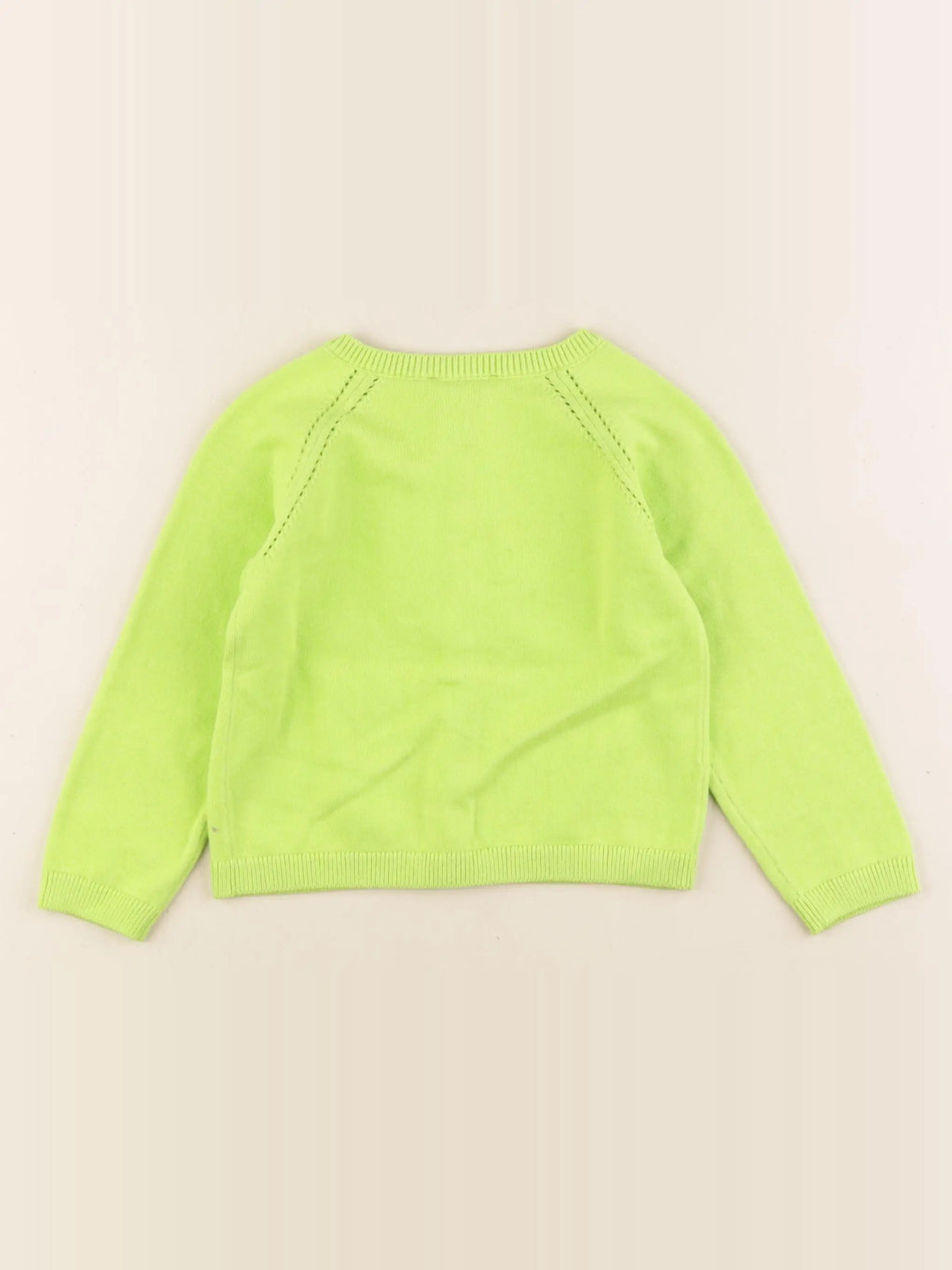 Jacadi - gilet vert - 24 mois
