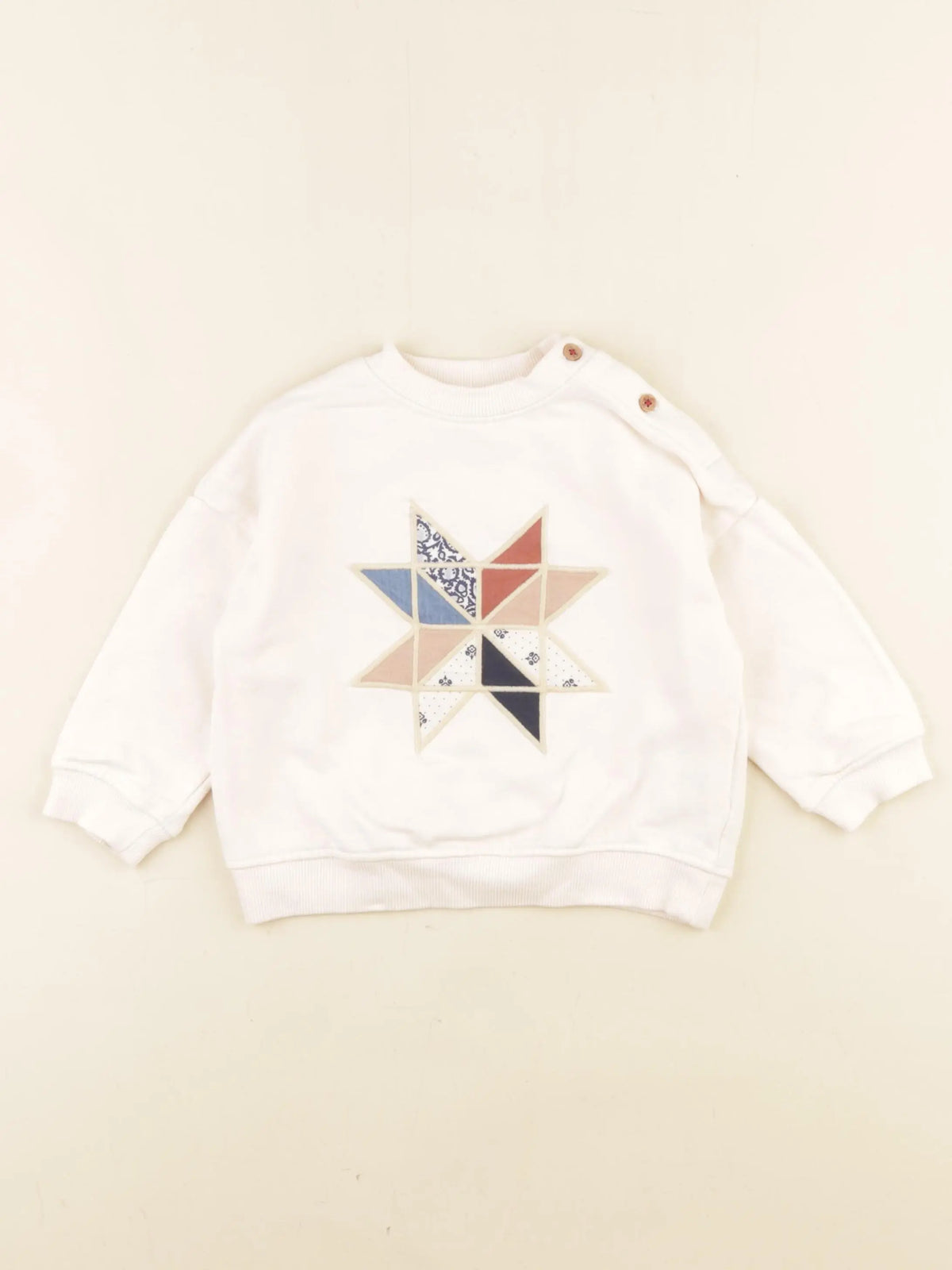 Boutchou - sweat beige - 18 mois