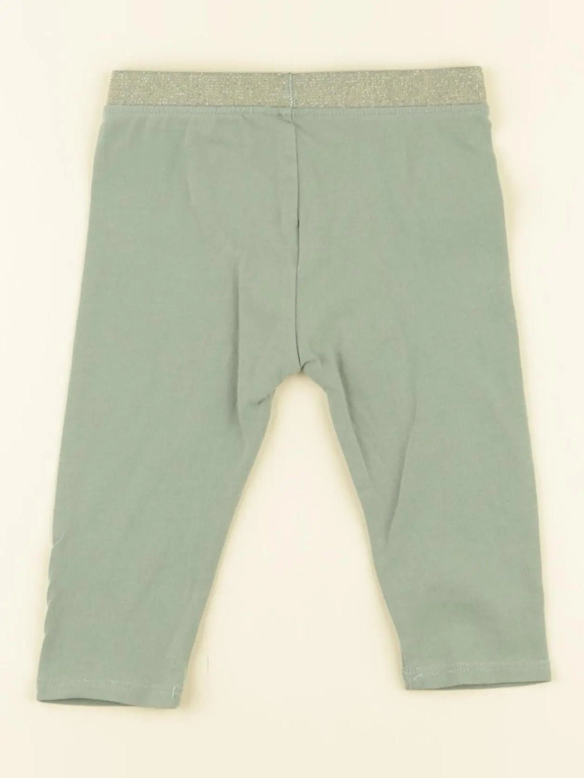 Vertbaudet - legging vert - 12 mois