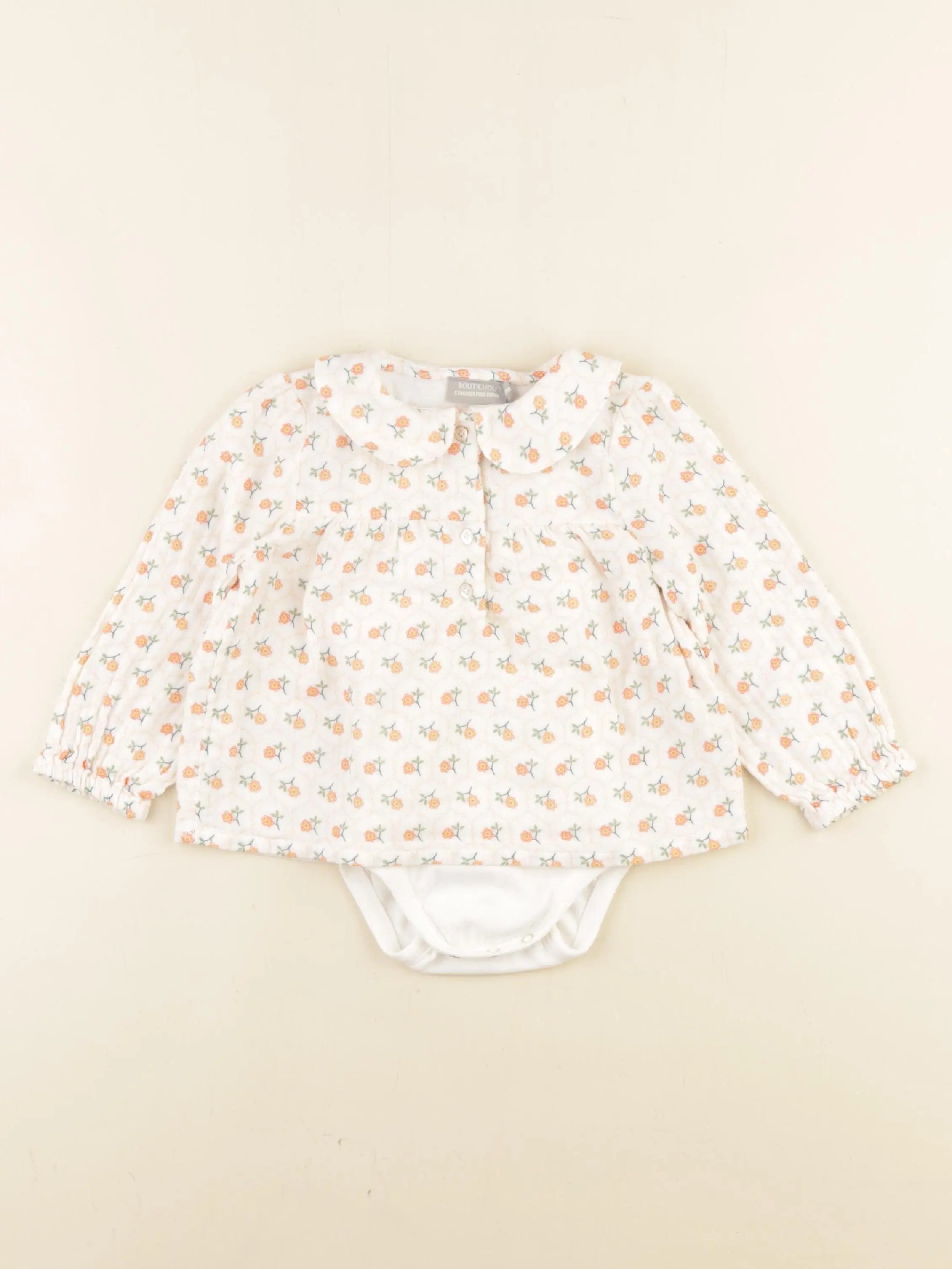 Boutchou - body blouse multicolore - 18 mois