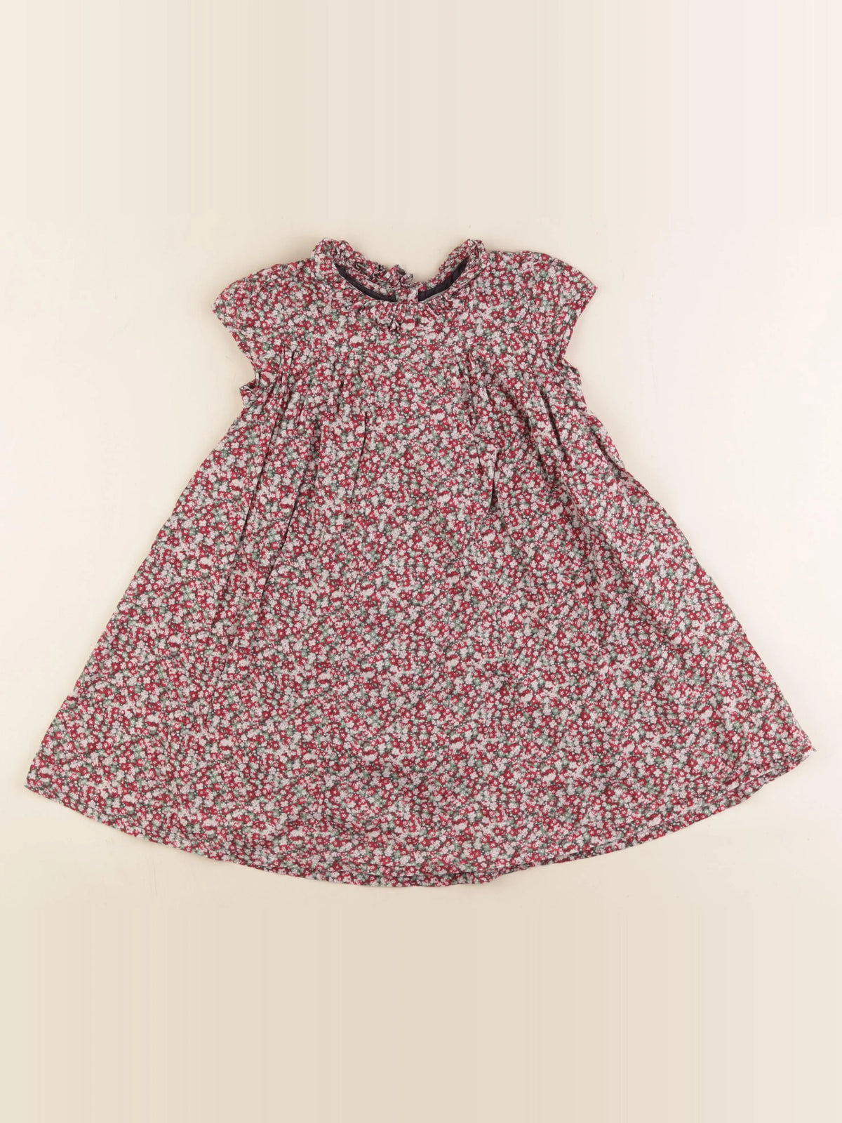 Monoprix - robe multicolore - 4 ans