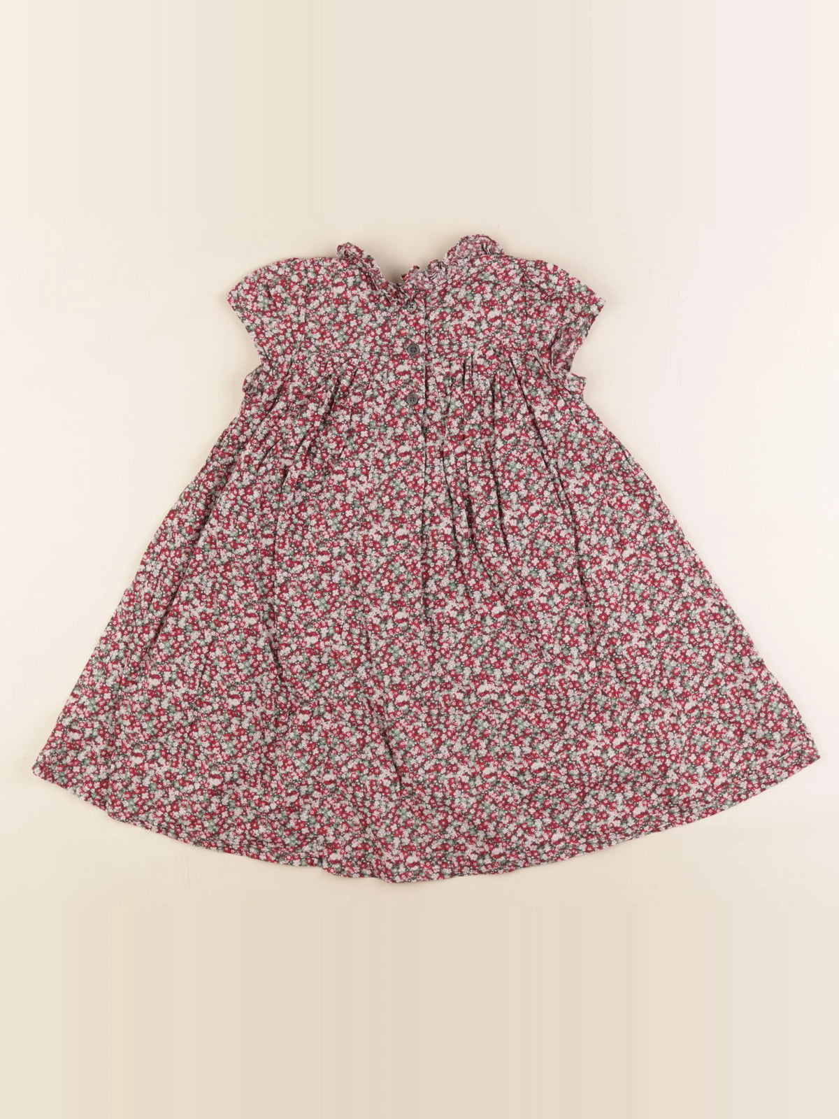 Monoprix - robe multicolore - 4 ans