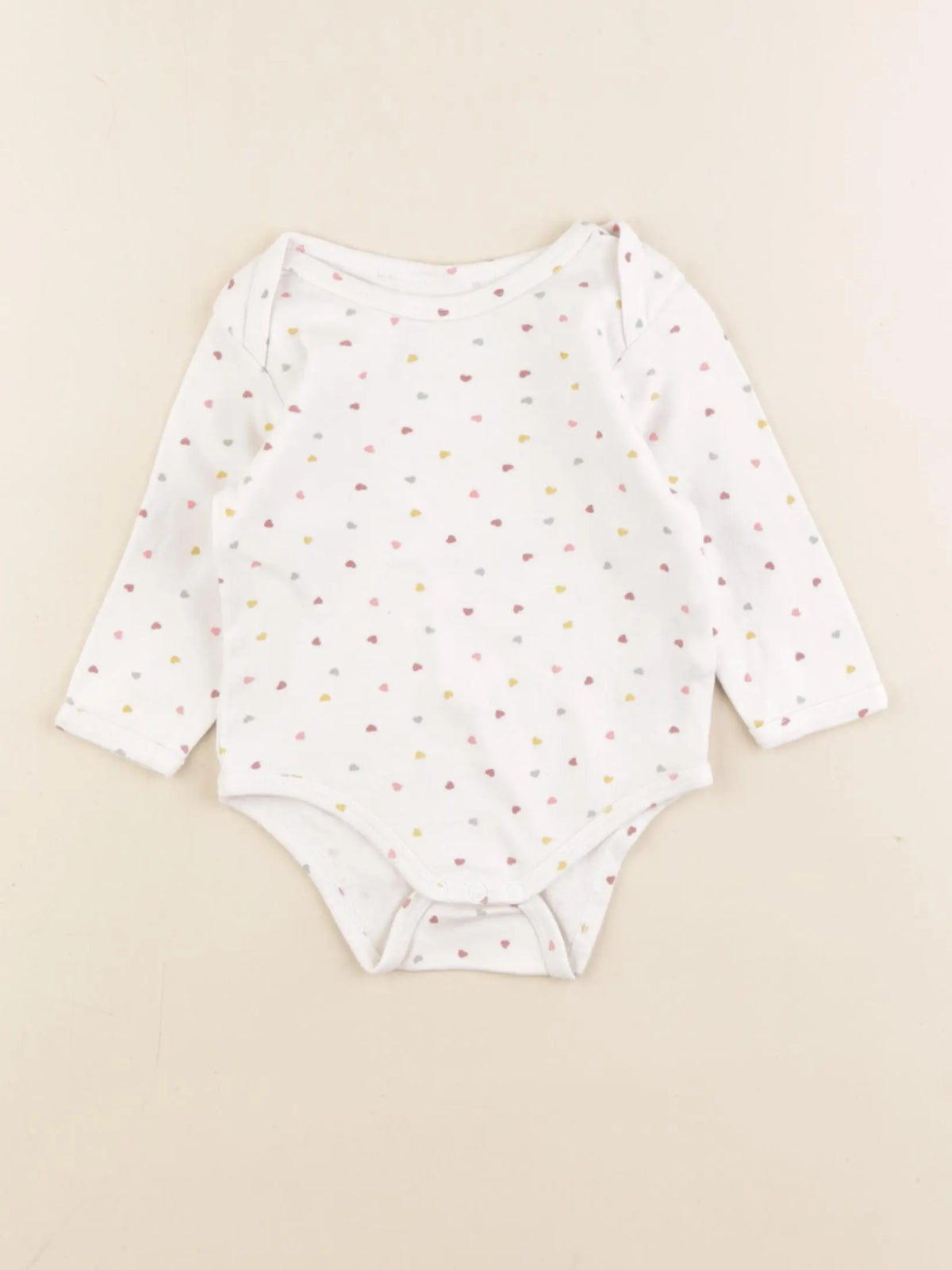 Vertbaudet - body blanc - 6 mois