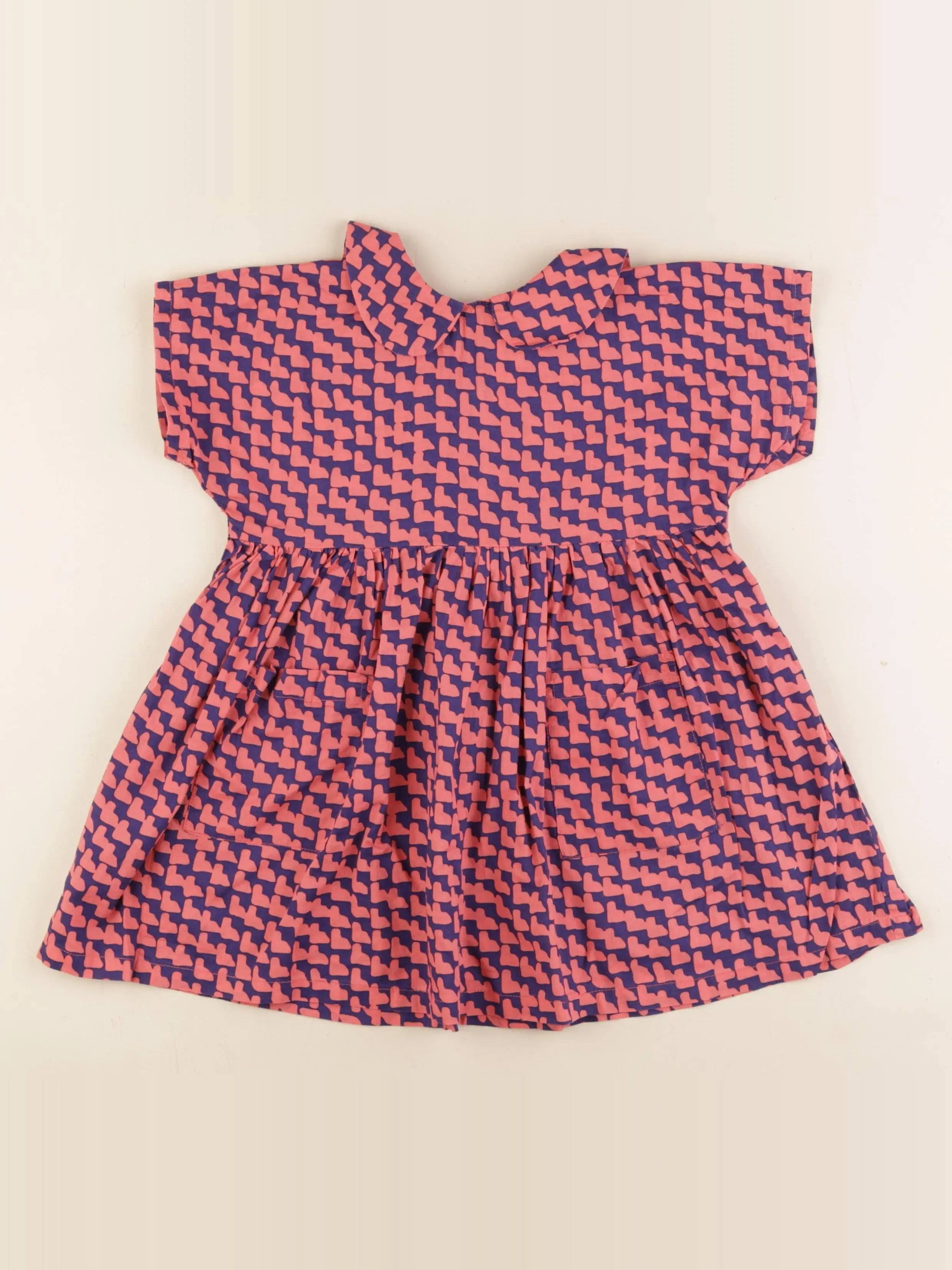 Wowo - robe rose - 4 ans