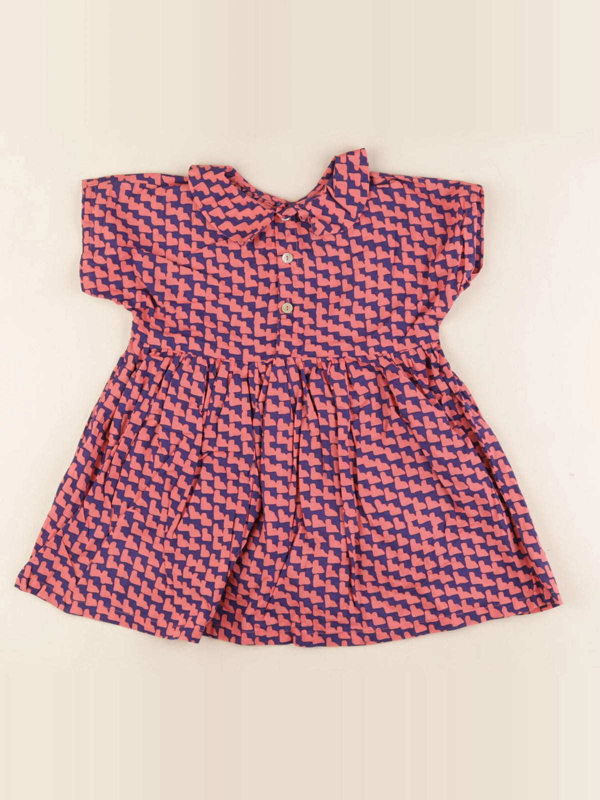 Wowo - robe rose - 4 ans