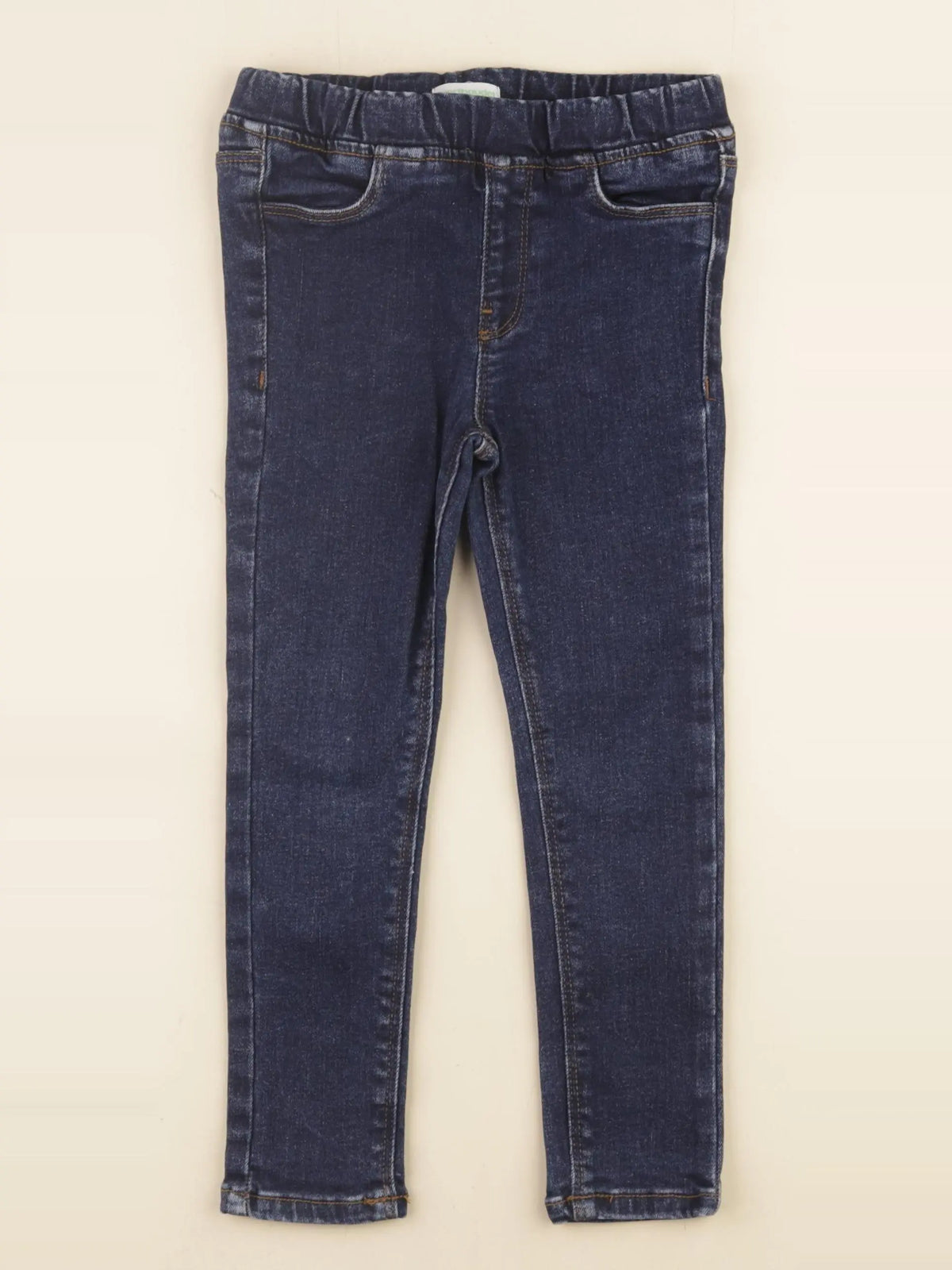 Vertbaudet - jegging bleu - 4 ans