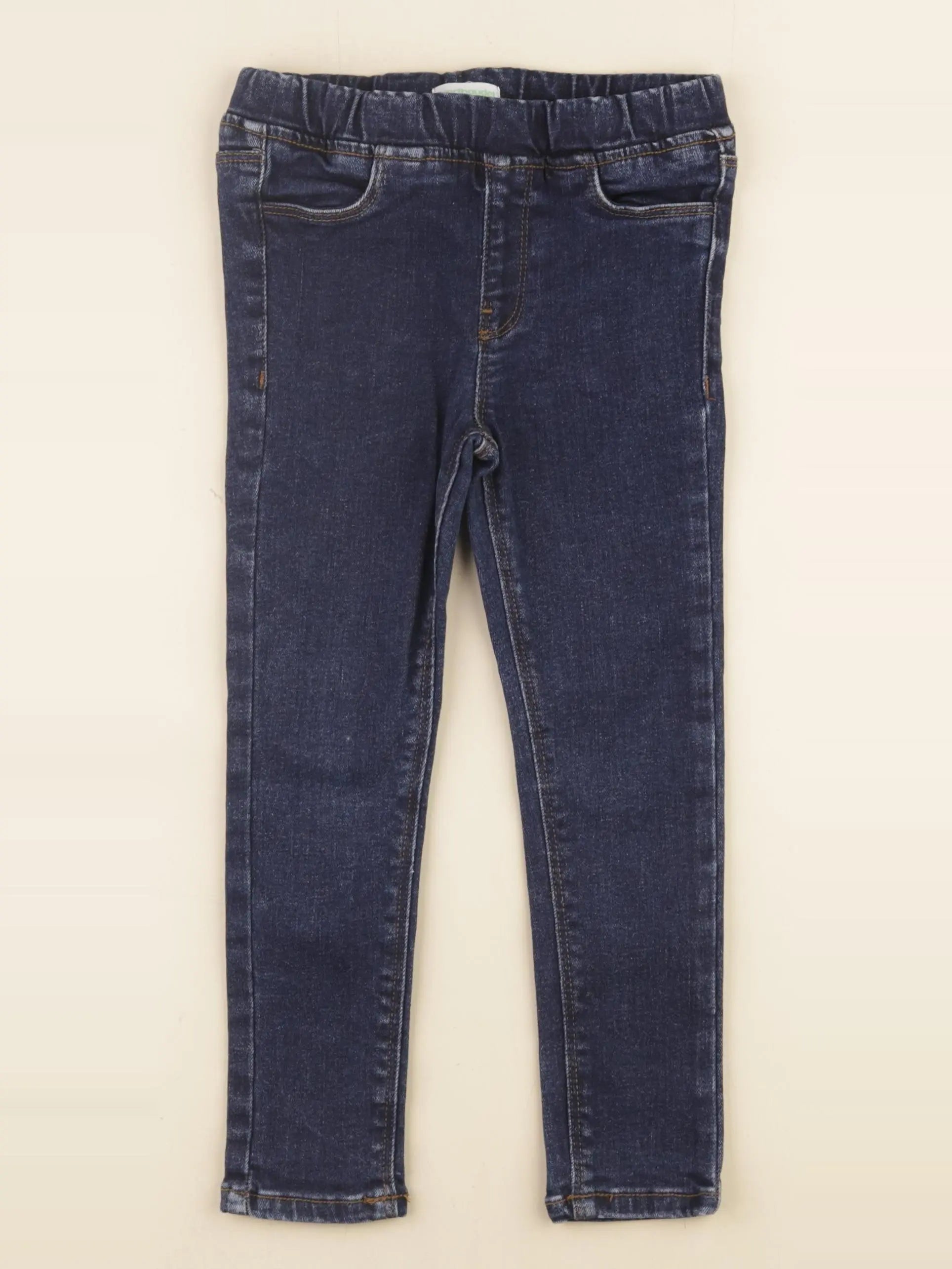 Vertbaudet - jegging bleu - 4 ans