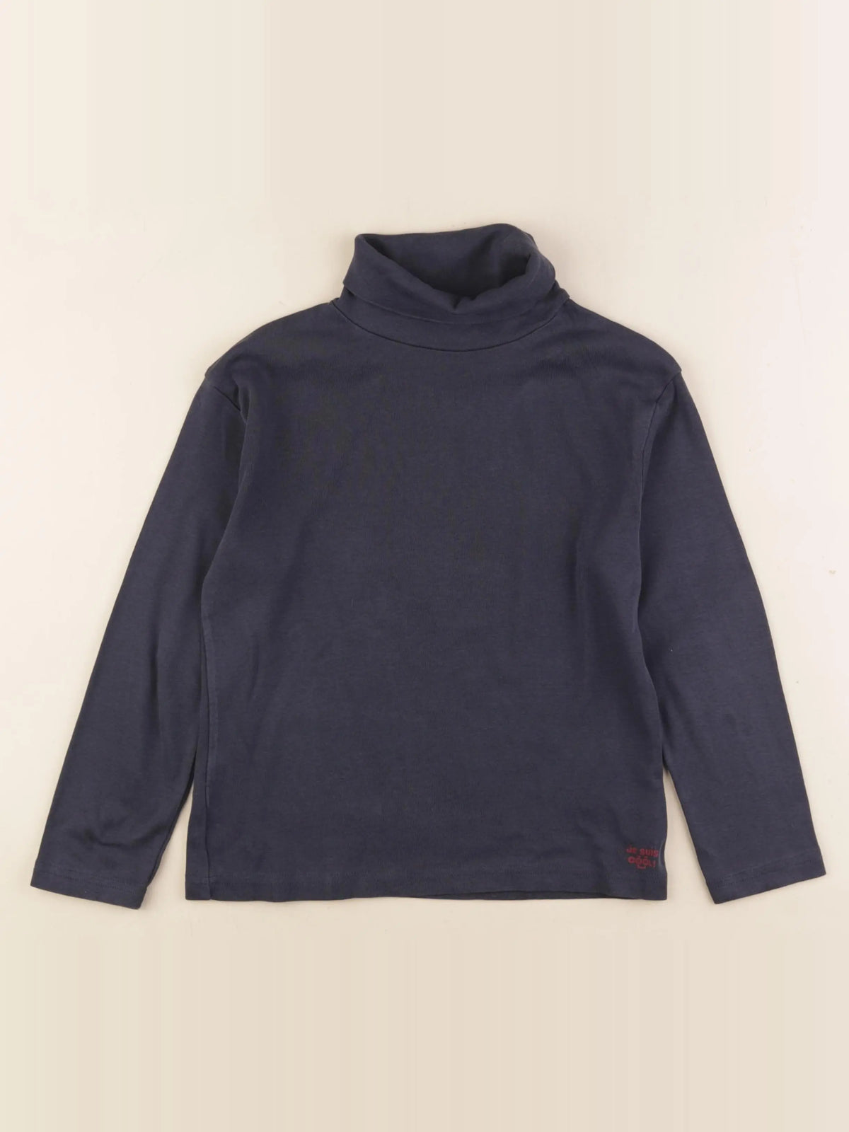 Vertbaudet - sous-pull bleu - 8 ans