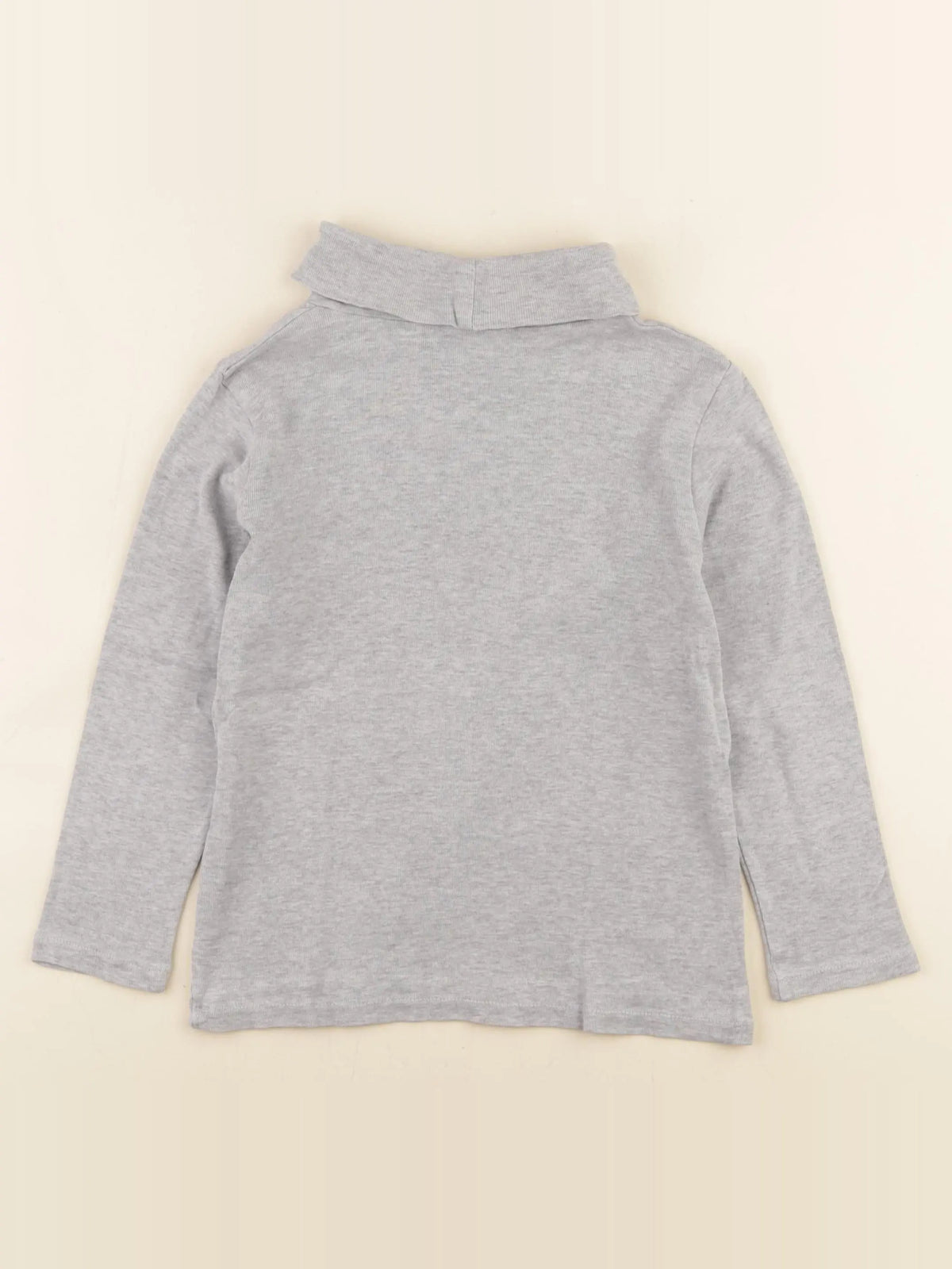 Vertbaudet - sous-pull gris - 6 ans