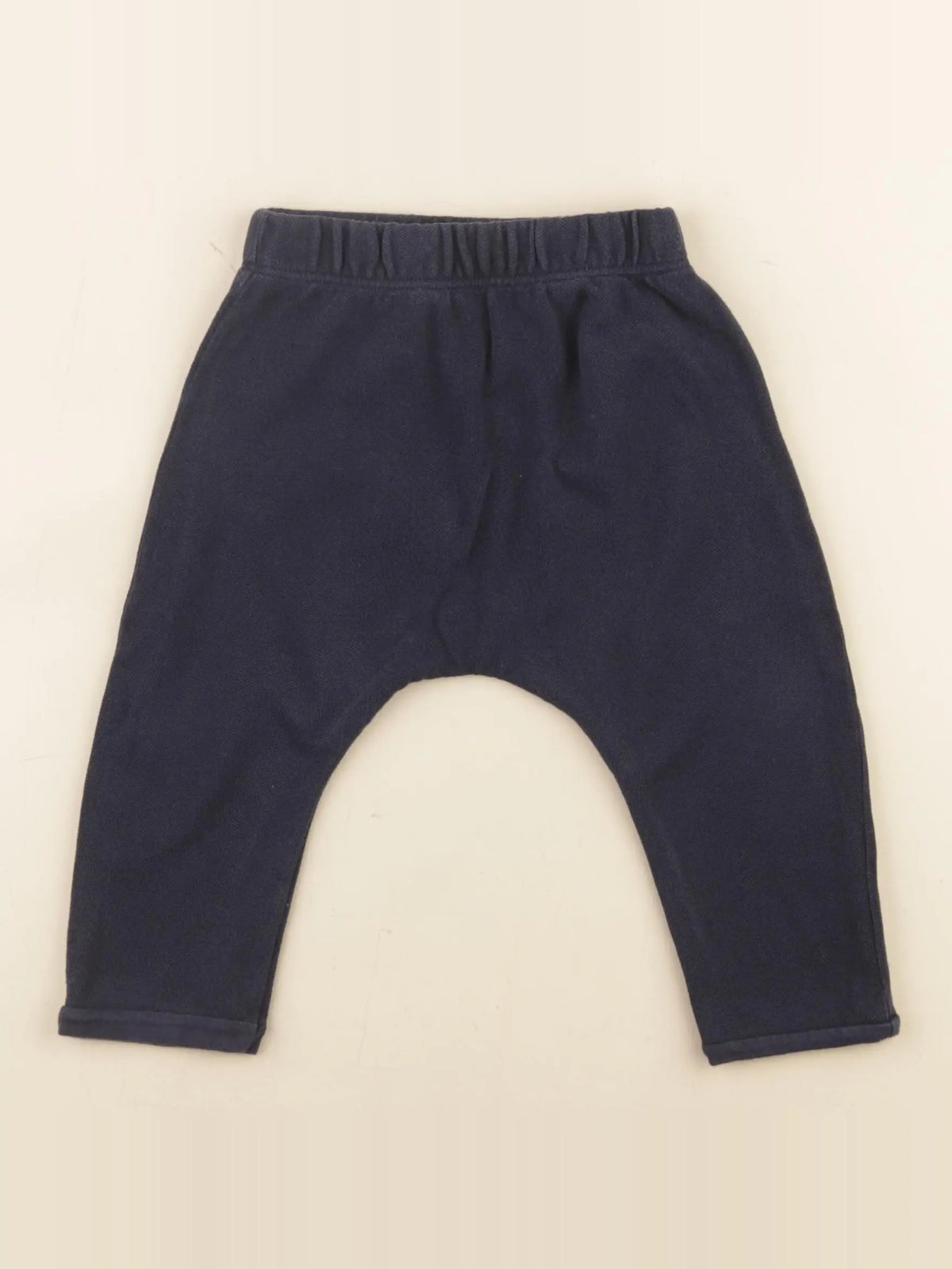 Petit Bateau - sarouel bleu - 12 mois