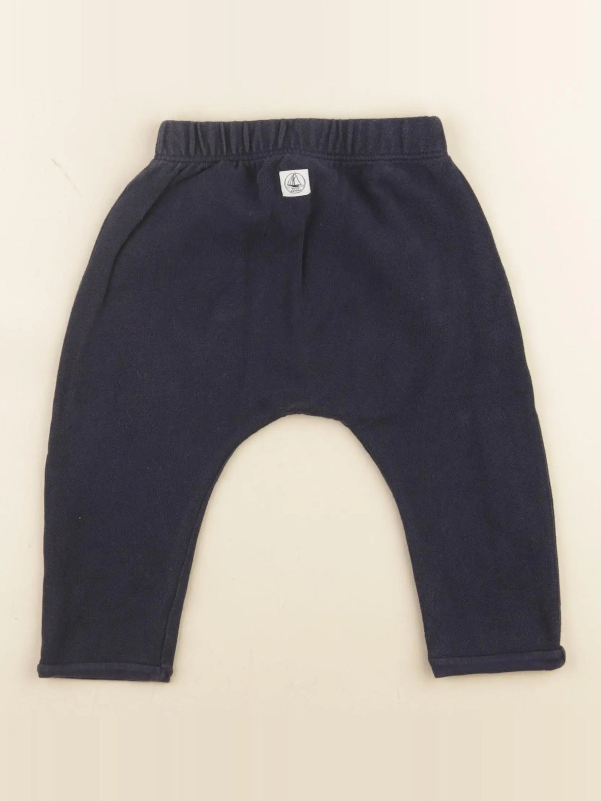 Petit Bateau - sarouel bleu - 12 mois