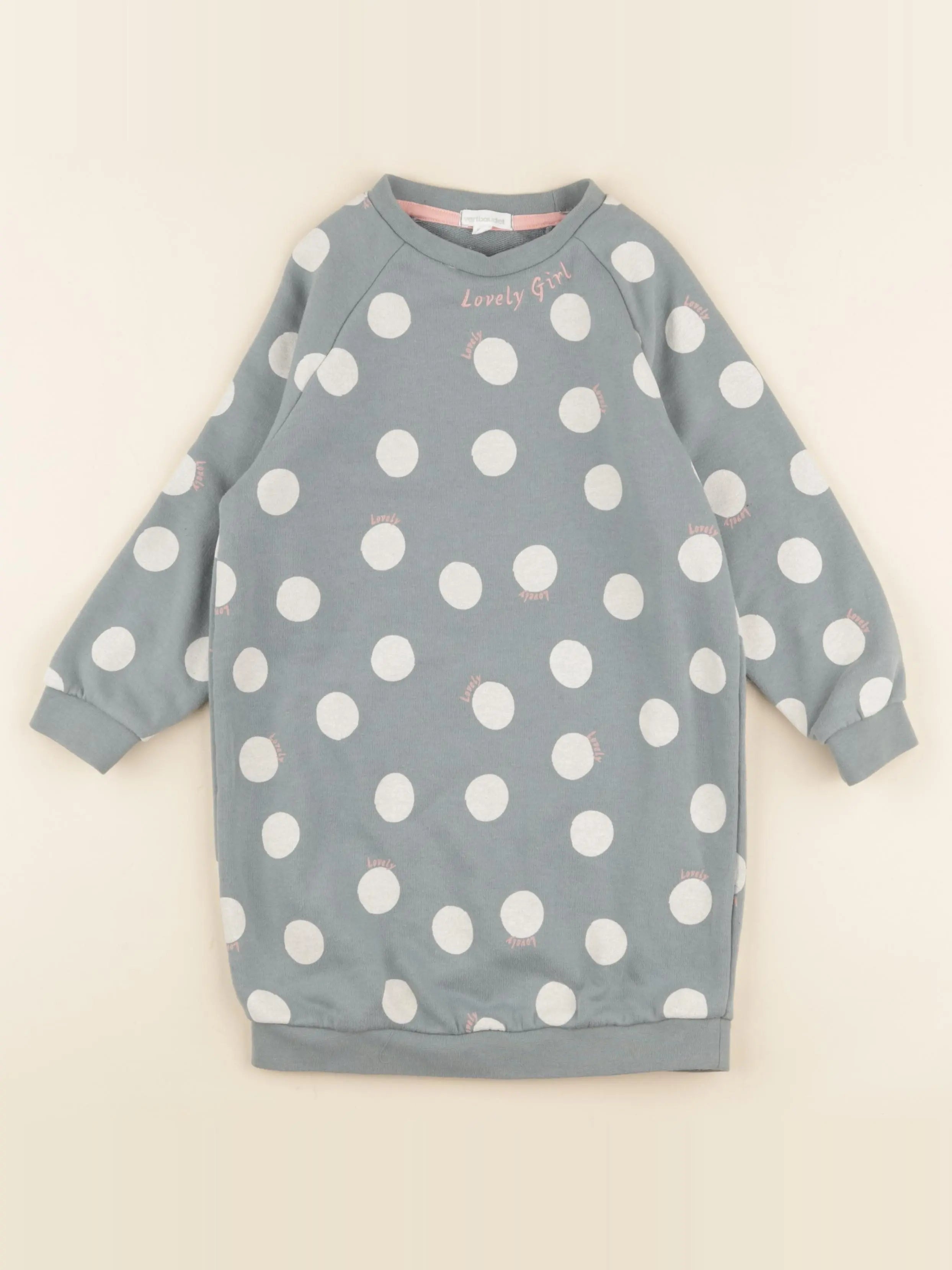 Vertbaudet - robe vert - 5 ans