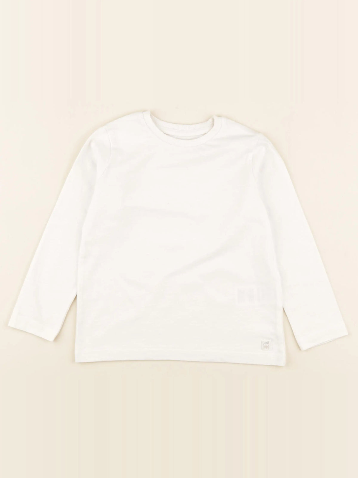Vertbaudet - tee-shirt blanc - 4 ans