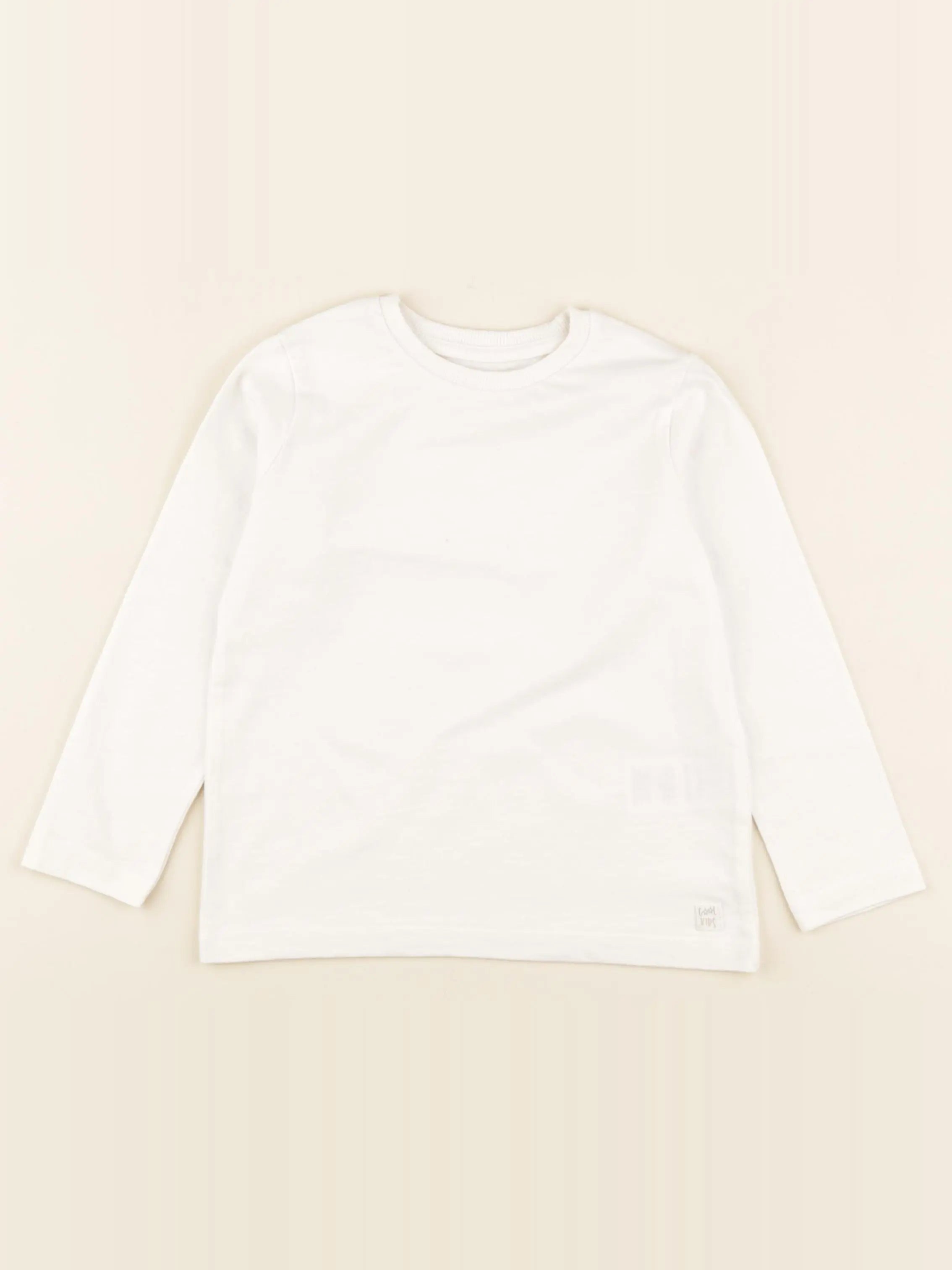 Vertbaudet - tee-shirt blanc - 4 ans