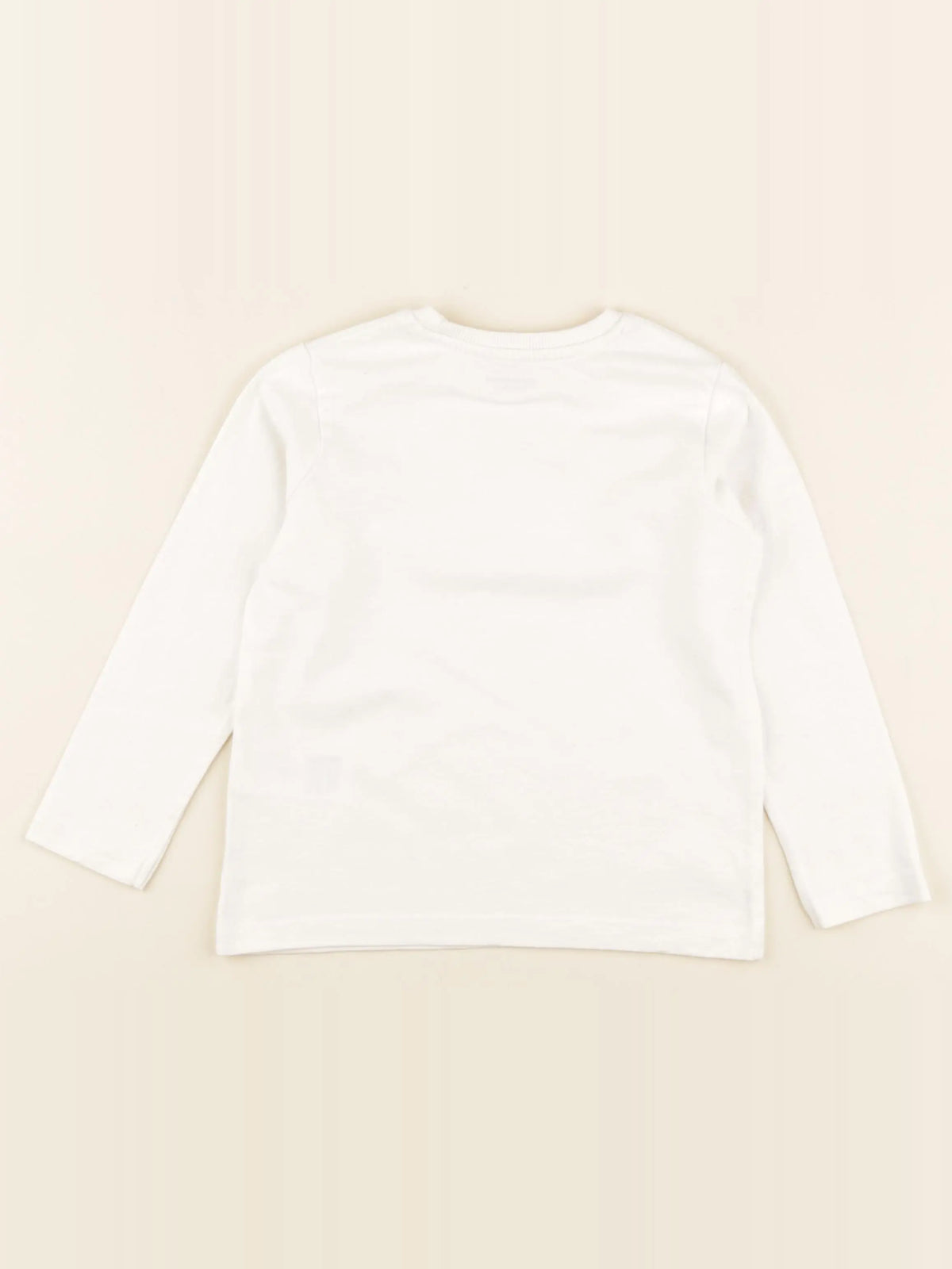 Vertbaudet - tee-shirt blanc - 4 ans