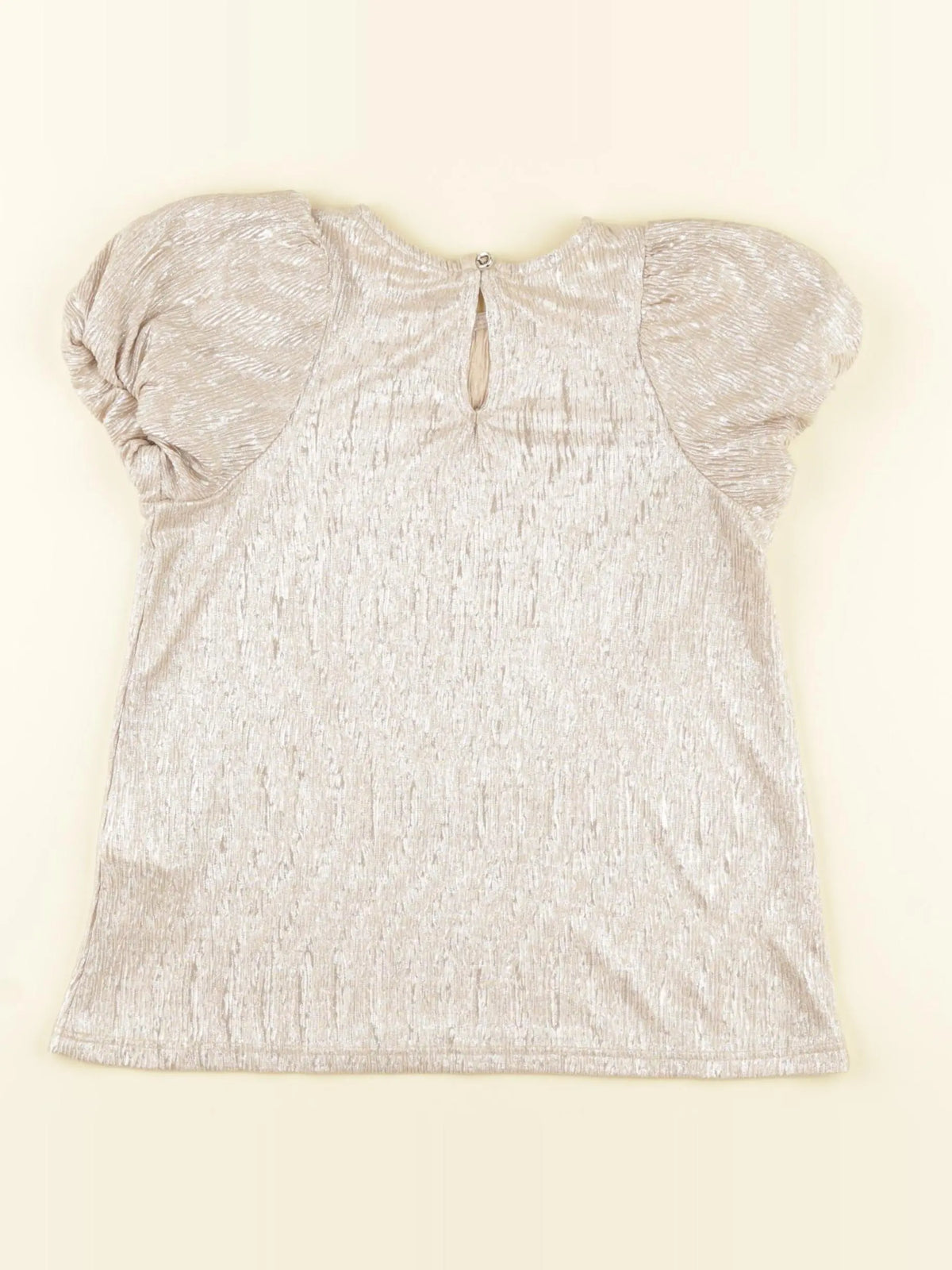 Vertbaudet - tee-shirt or - 4 ans