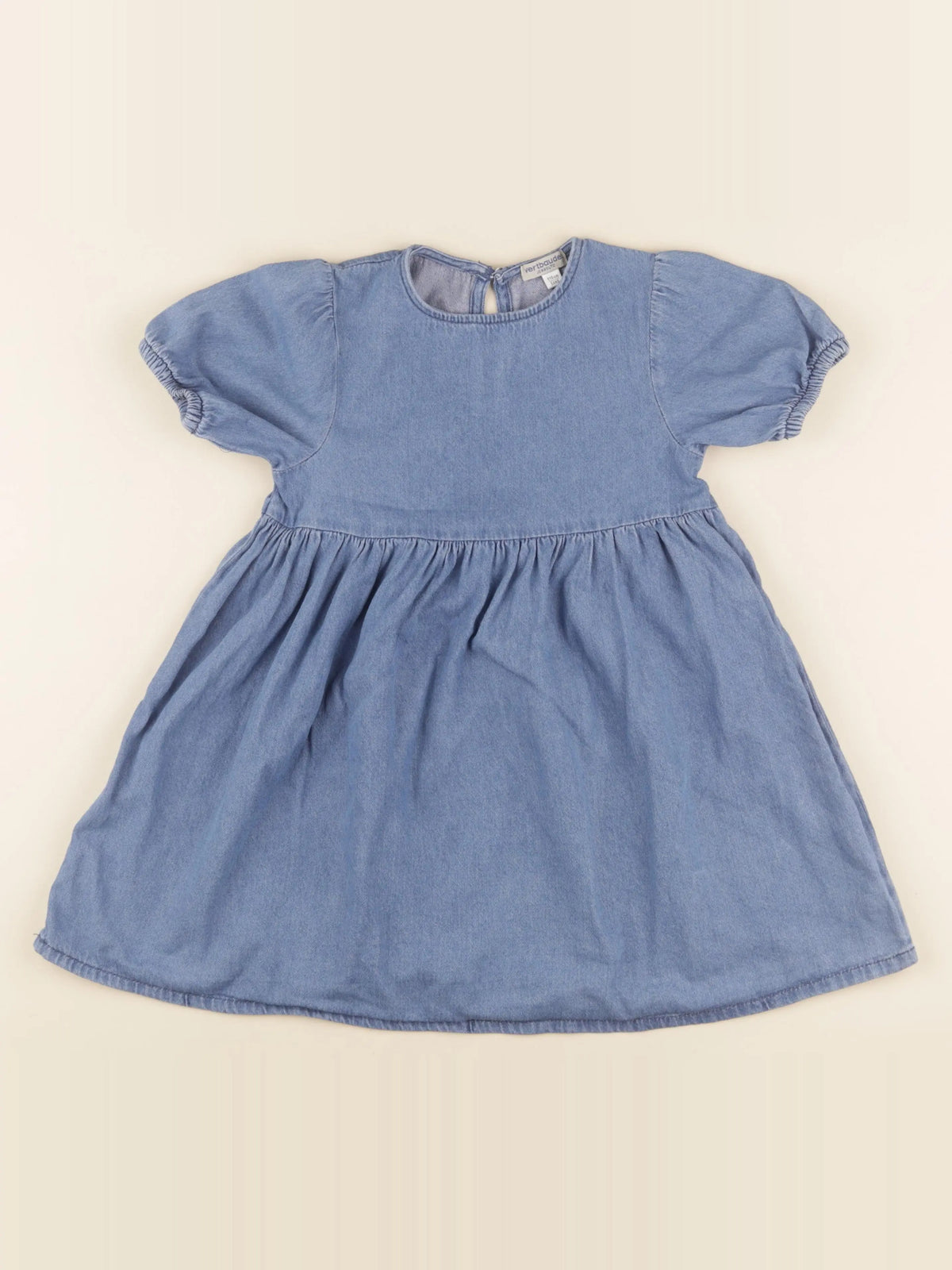 Vertbaudet - robe bleu - 5 ans