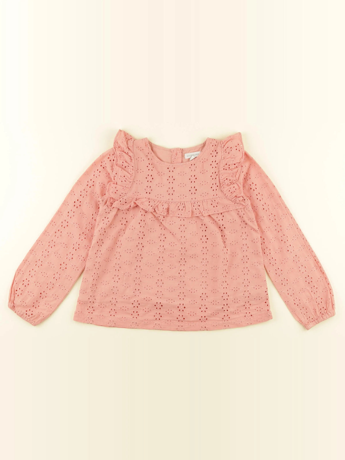 Vertbaudet - blouse rose - 7 ans